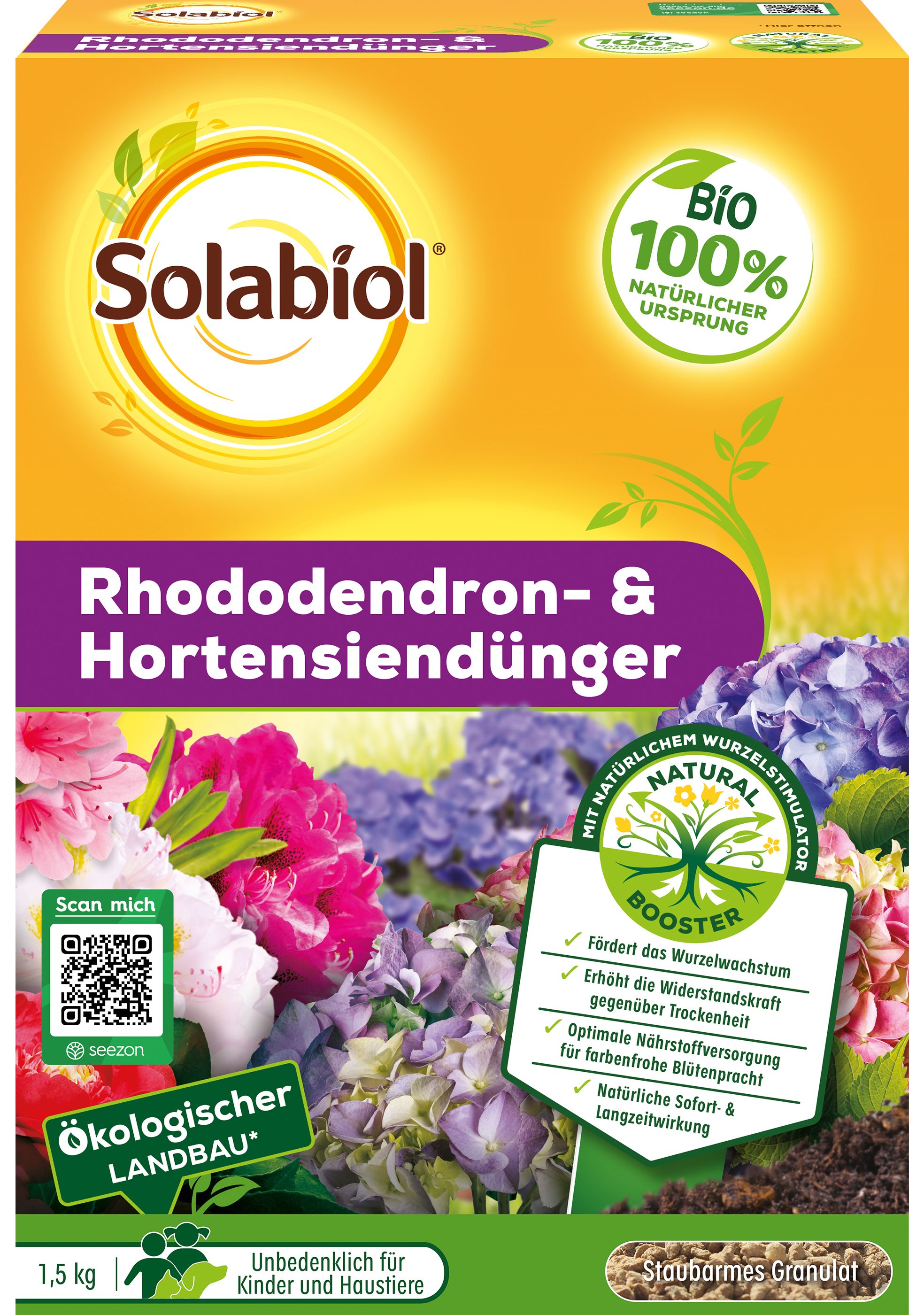 Solabiol Rhodo- & Hortensien 1,5 kg