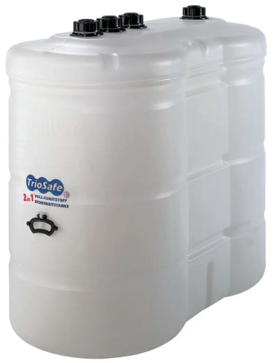 DEHOUST TrioSafe Lagertank 1.100 l Schmieröltank, Motoröltank, Heizöltank, Dieseltank, AdBlue -Tank, Frostschutztank 961546