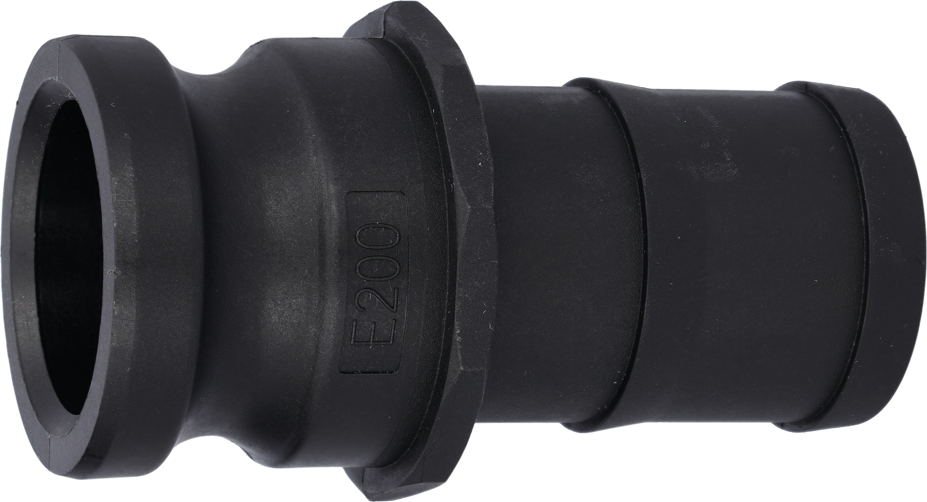 Hücobi V-Teil NW 2" Schlauchstutzen 51 mm Kamlock Typ E, PP, 2152 050000