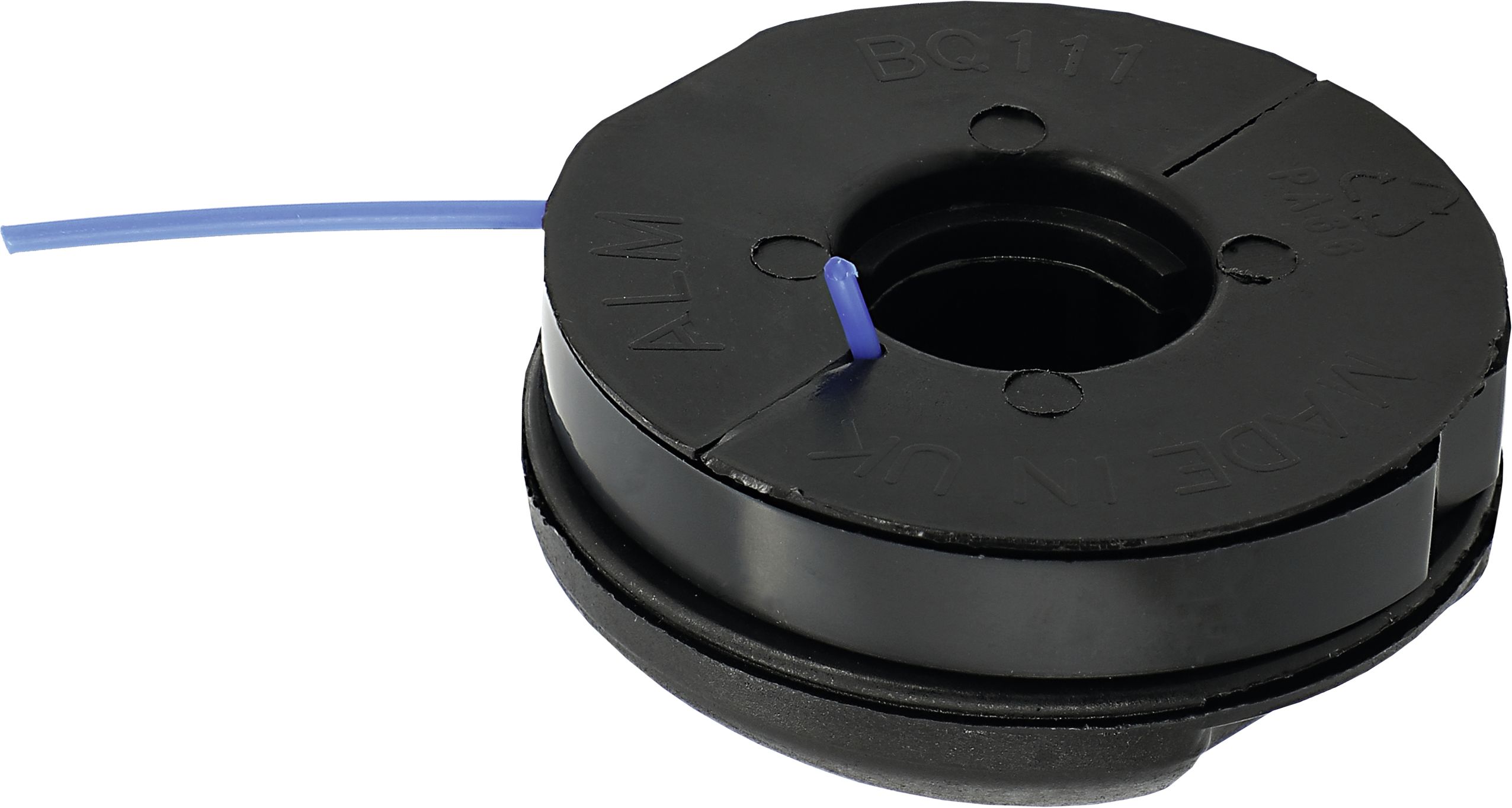 Fadenspule Faden 1 x 4 m/Ø 1,5 mm, für Motorsense Adlus Ufo, Libero, Handy, RT; Bosch ART, PRT; Qualcast Trimlite