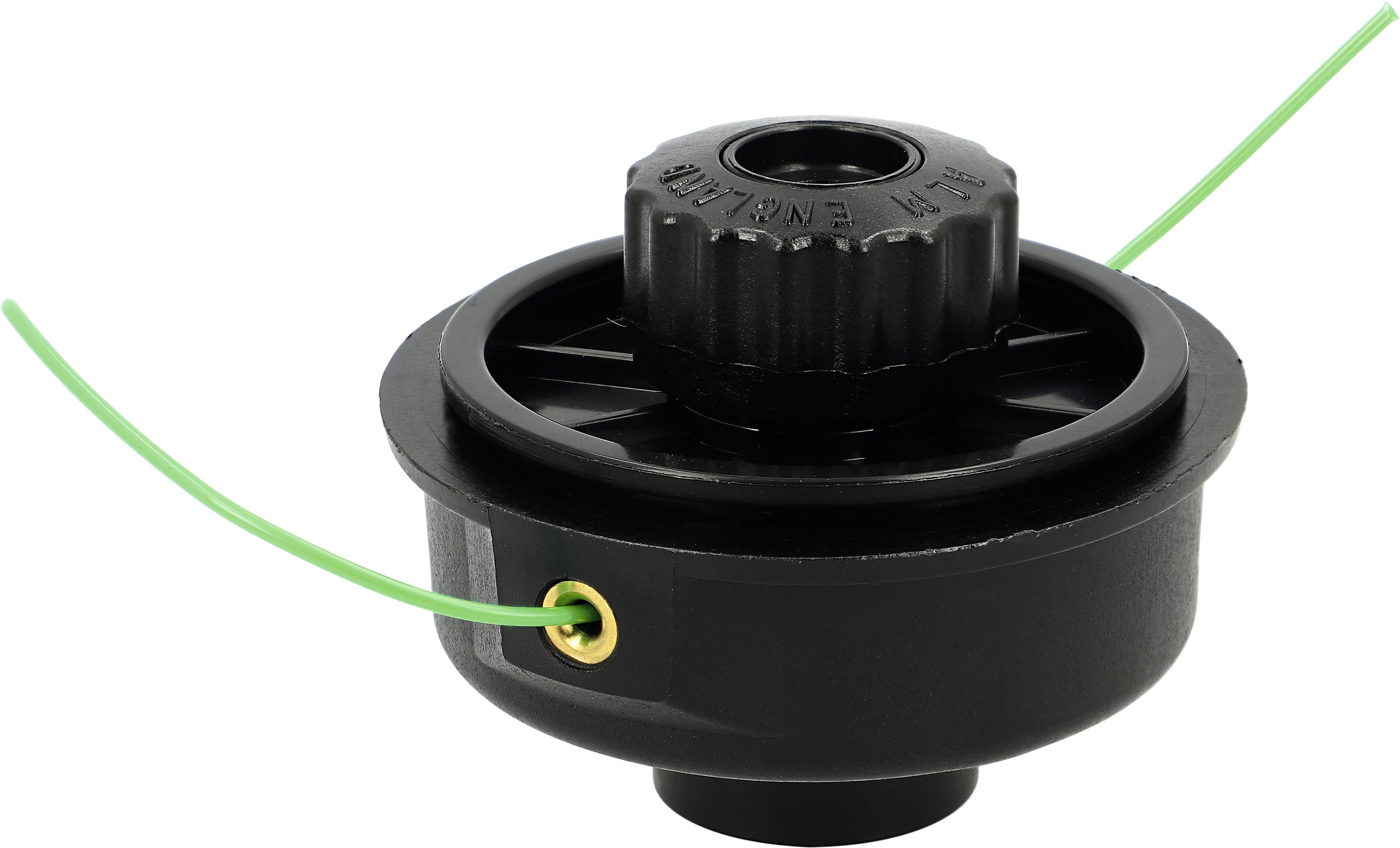 Fadenkopf "Tap & Go" halbautomatisch, Ø Faden 2,0 mm, für Homelite Trimmer mit gebogener, rechtsdrehender Welle