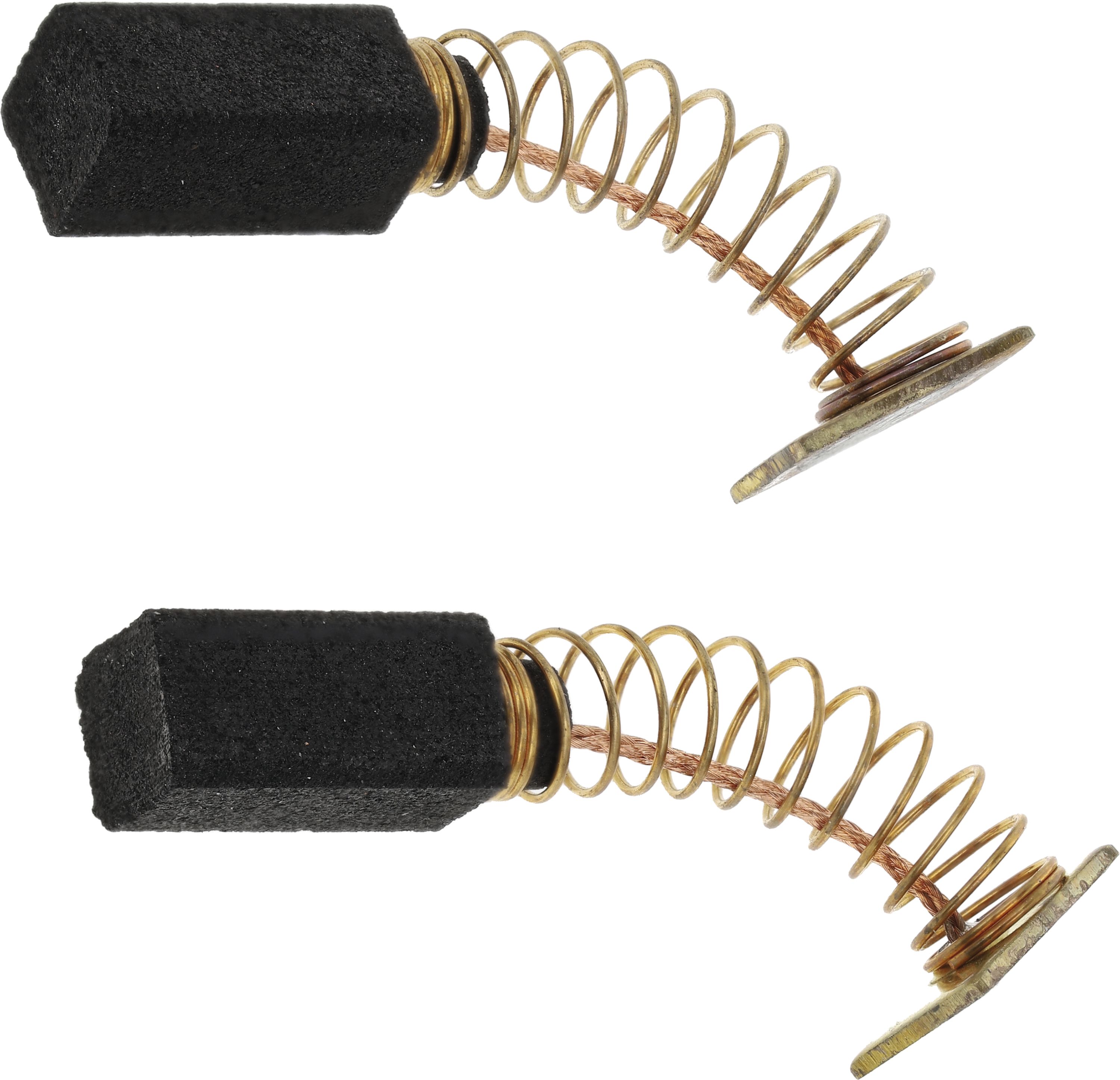 Kohlebürste Ø x L 6,0 x 18 mm, Anschluss viereckig, mit Druckfeder, für Heckenschere Little Wonder 1602DE, 1602SE, 2402DE, 2402SE, 2403SEL, 3002SE, 2