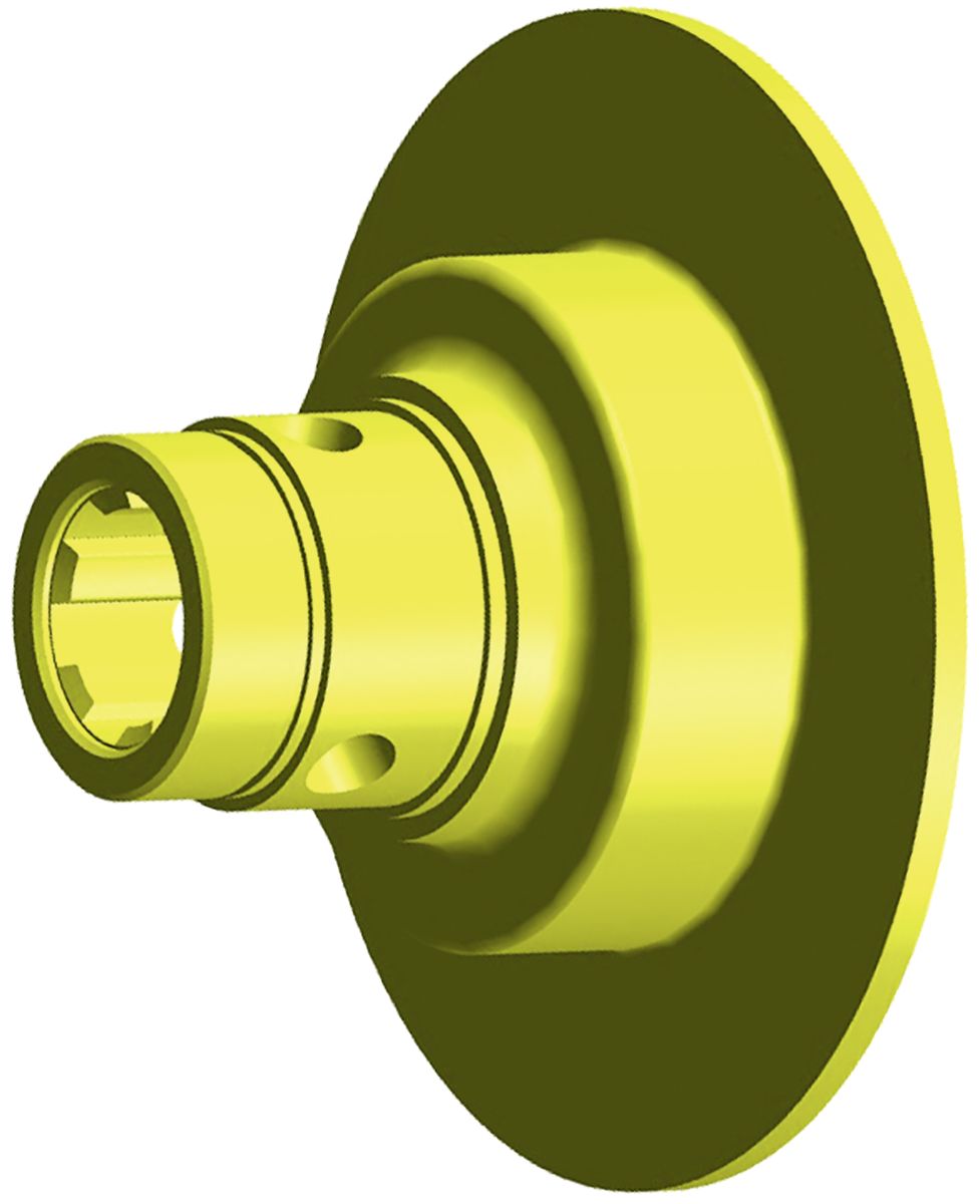 Walterscheid Nabe, Profil 1 3/8" 6, Verschluss Ziehverschluss ZV, offen, für Reibkupplung K96, EK96, 1601577