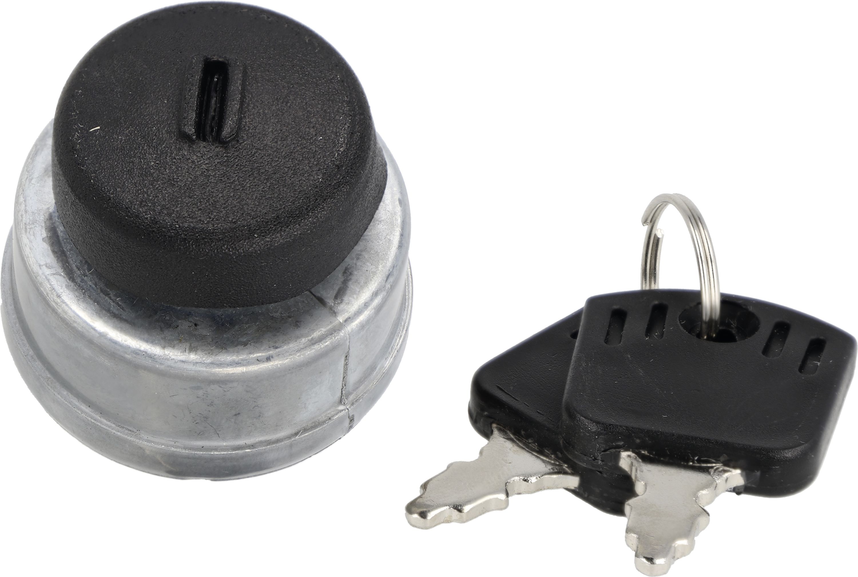 Zündschloss "Indak" Einbaumaß Ø 16 mm, 5 x Steckanschluss, 3 Positionen, für Aufsitzmäher Husqvarna, Viking