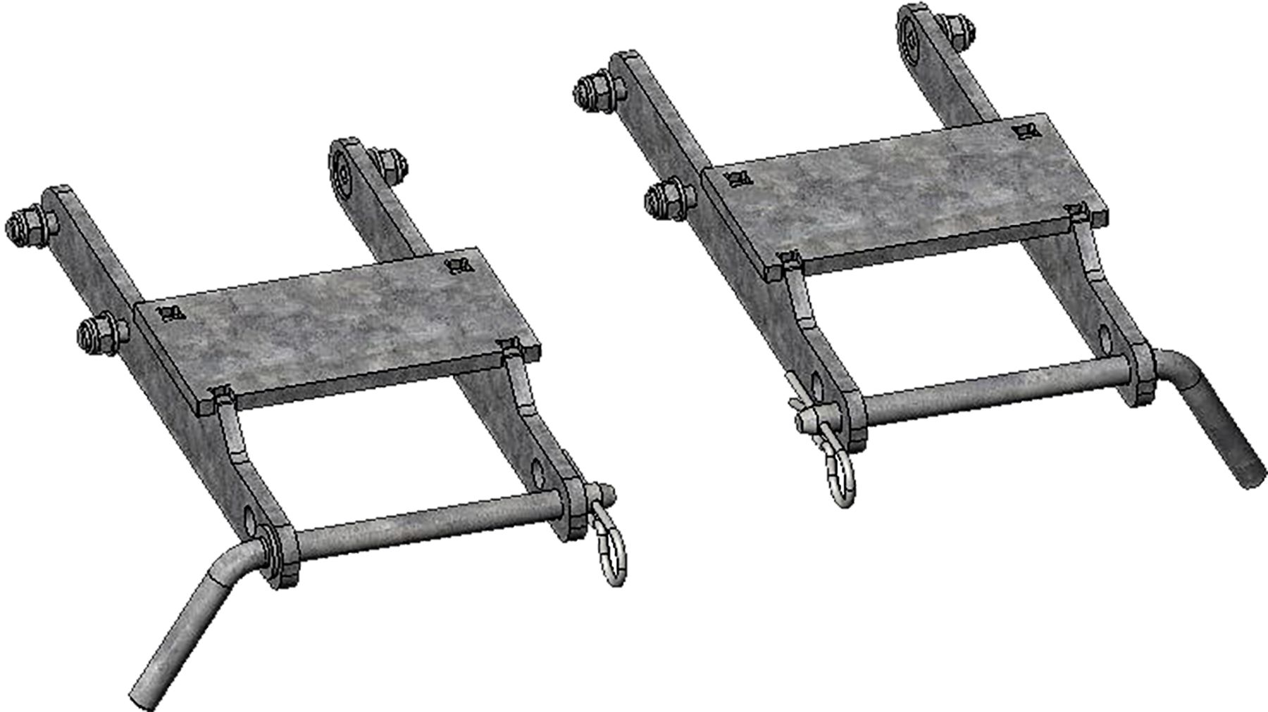 Düvelsdorf Staplertasche für Kehrbesen "Standard HD" mit Euro-, D-Lock- oder Greifschaufelaufnahme, 4510940