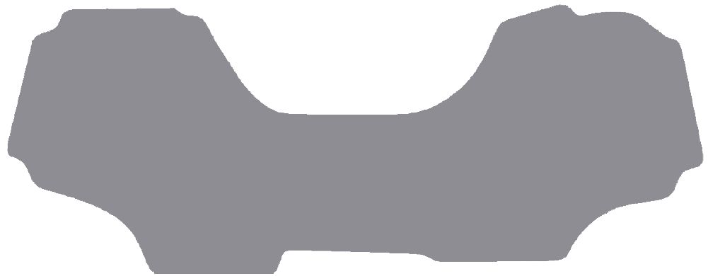 Fußmatte Gummi hellgrau für Fendt Traktor Serie Vario 200, 200 S