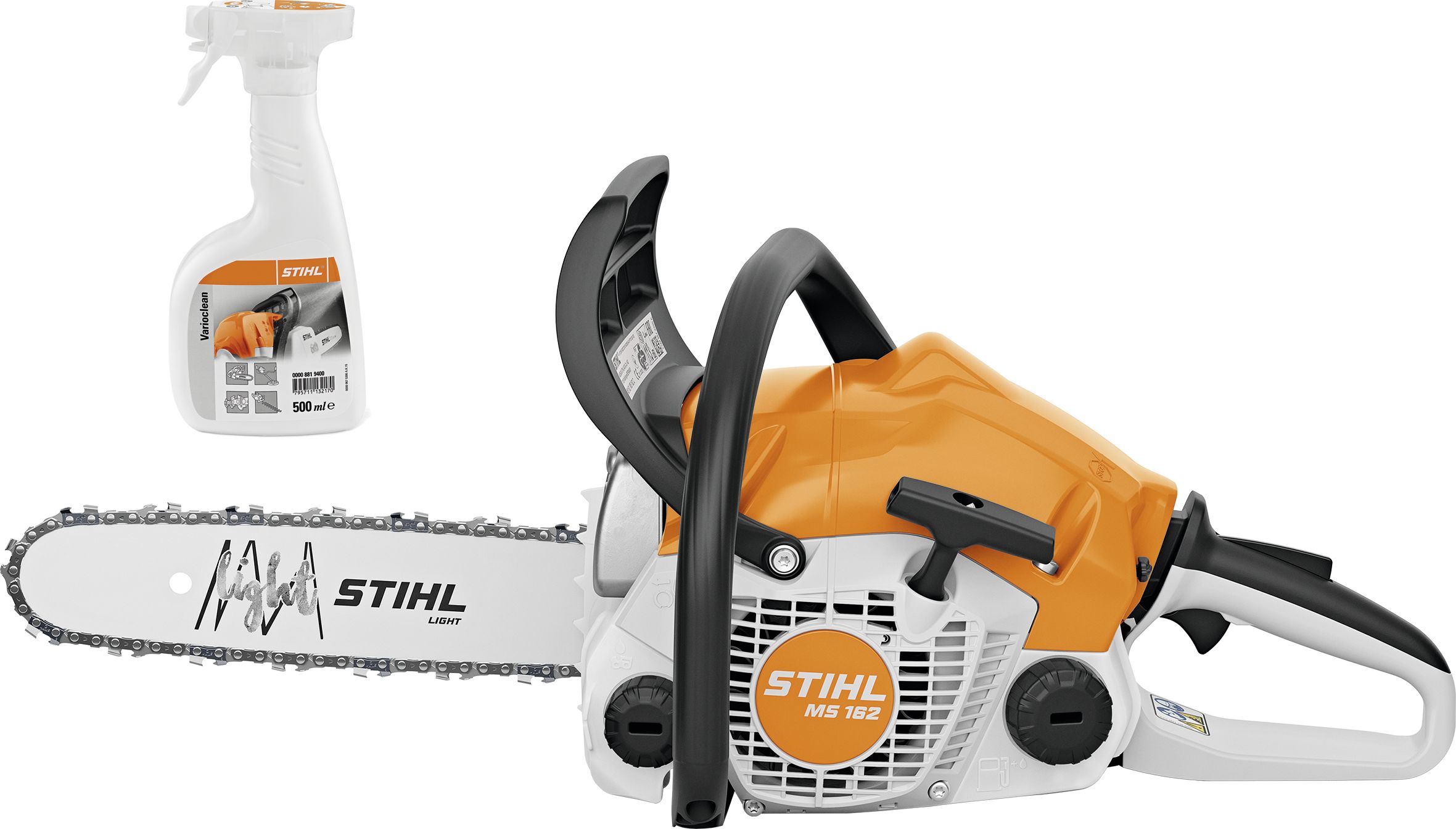 STIHL Benzin-Kettensäge "MS 162" 1,2 kW (1,6 PS) Schienenlänge 30 cm, mit Harzlöser, 1148 200 0000