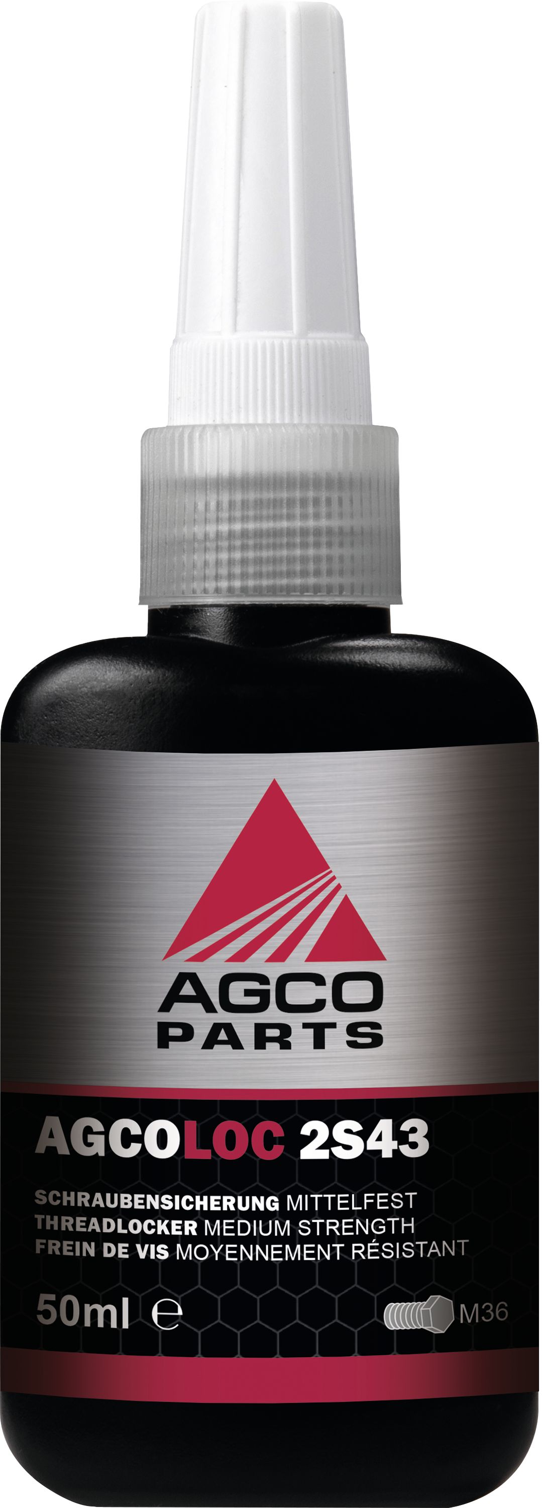 Fendt Schraubensicherung "AGCOLOC 2S43", mittelfest, 50 ml, X991830040000