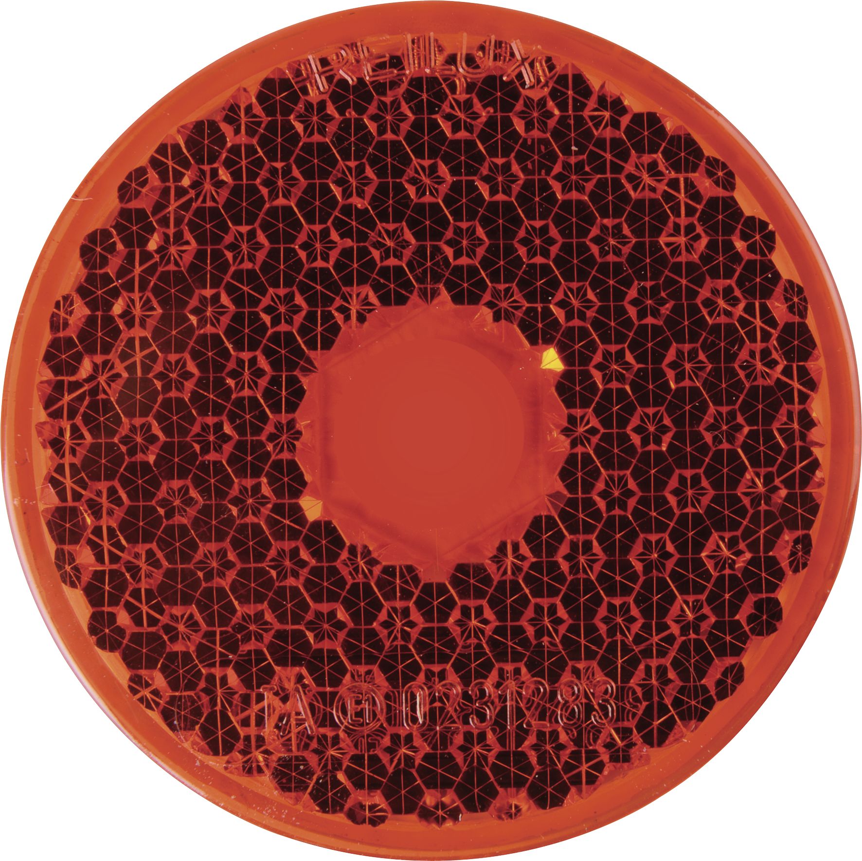 Herth + Buss Rückstrahler rot, rund, geklebt, Ø 60 mm, 78 623 074