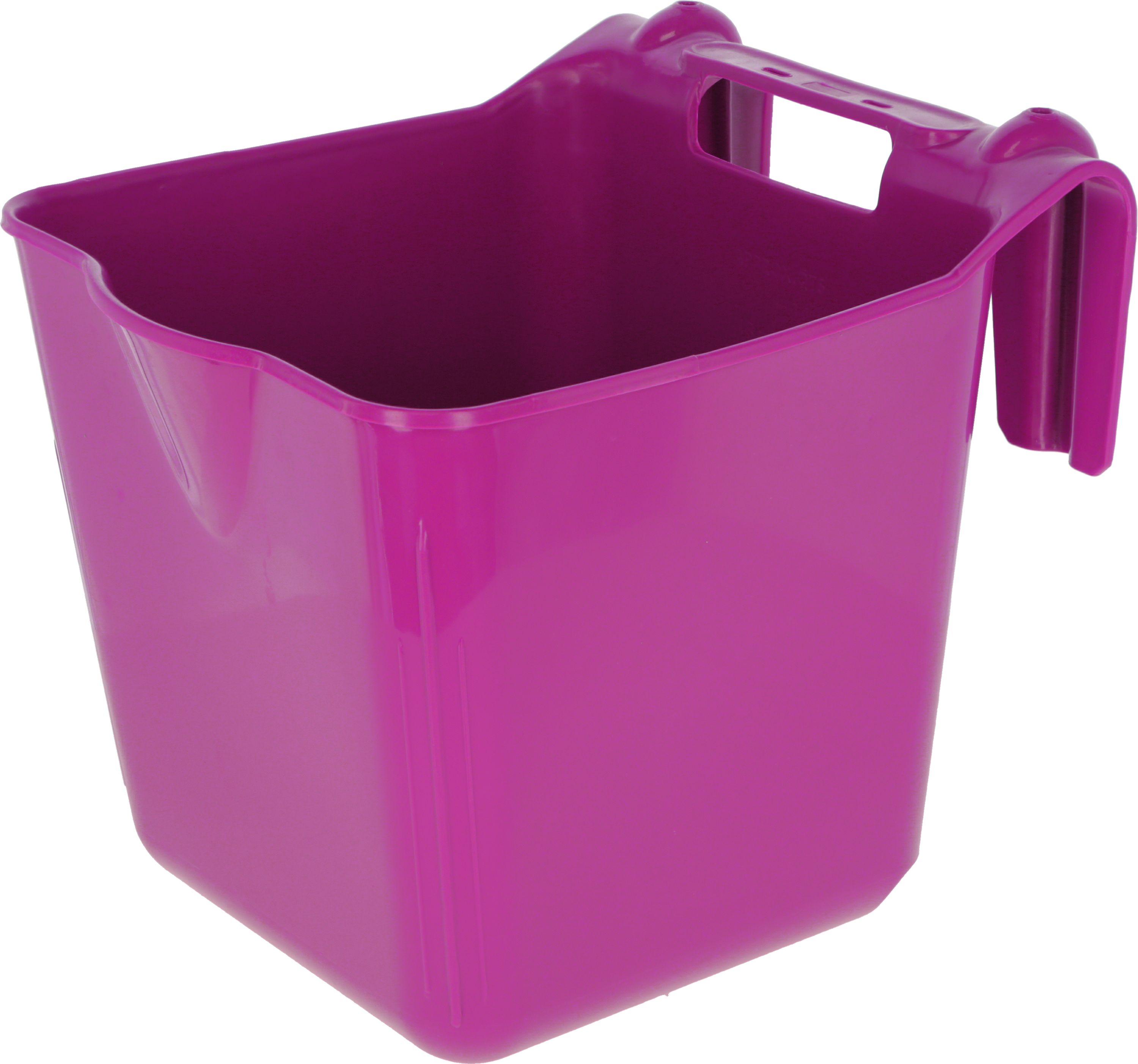 KERBL Futtertrog "HangOn" 13 l pink, Kunststoff, zum Einhängen, für Pferde, 3211695