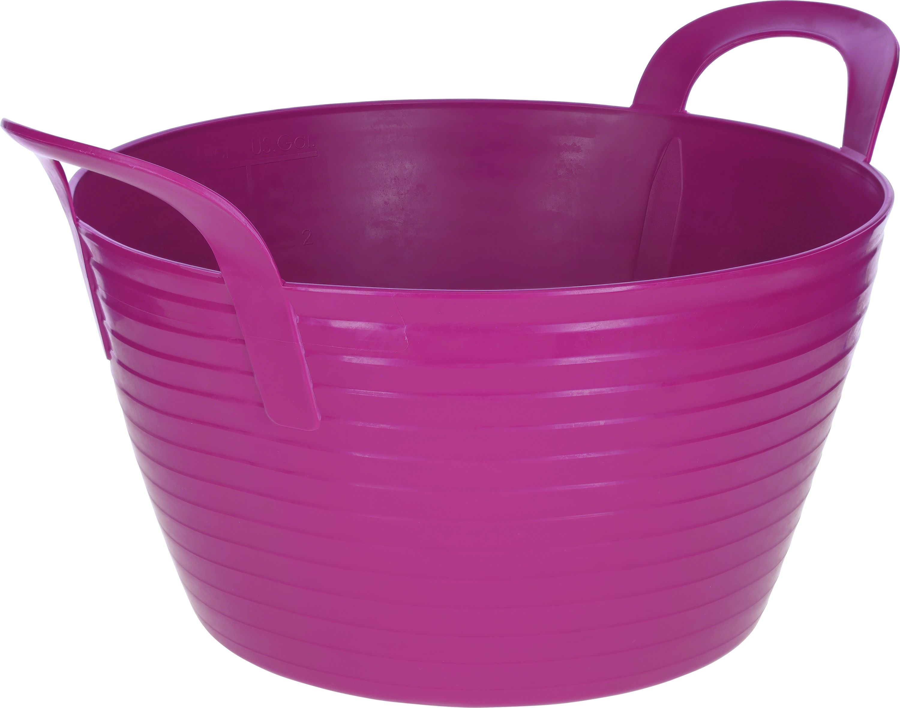 KERBL Aufbewahrungs- und Transportbehälter "FlexBag" 12 l, pink, Kunststoff, mit zwei Griffen, 3228294