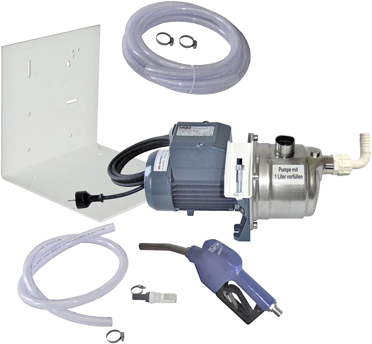 Pumpe "Bluematic Maxi Typ S" mit Automatik-Zapfpistole