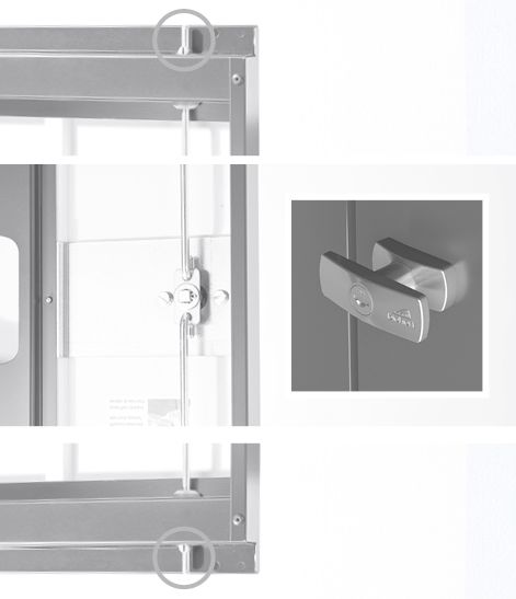 Biohort Metallgeräteschrank Gr. 230 227 x 83 cm quarz-grau; metallic Doppeltür