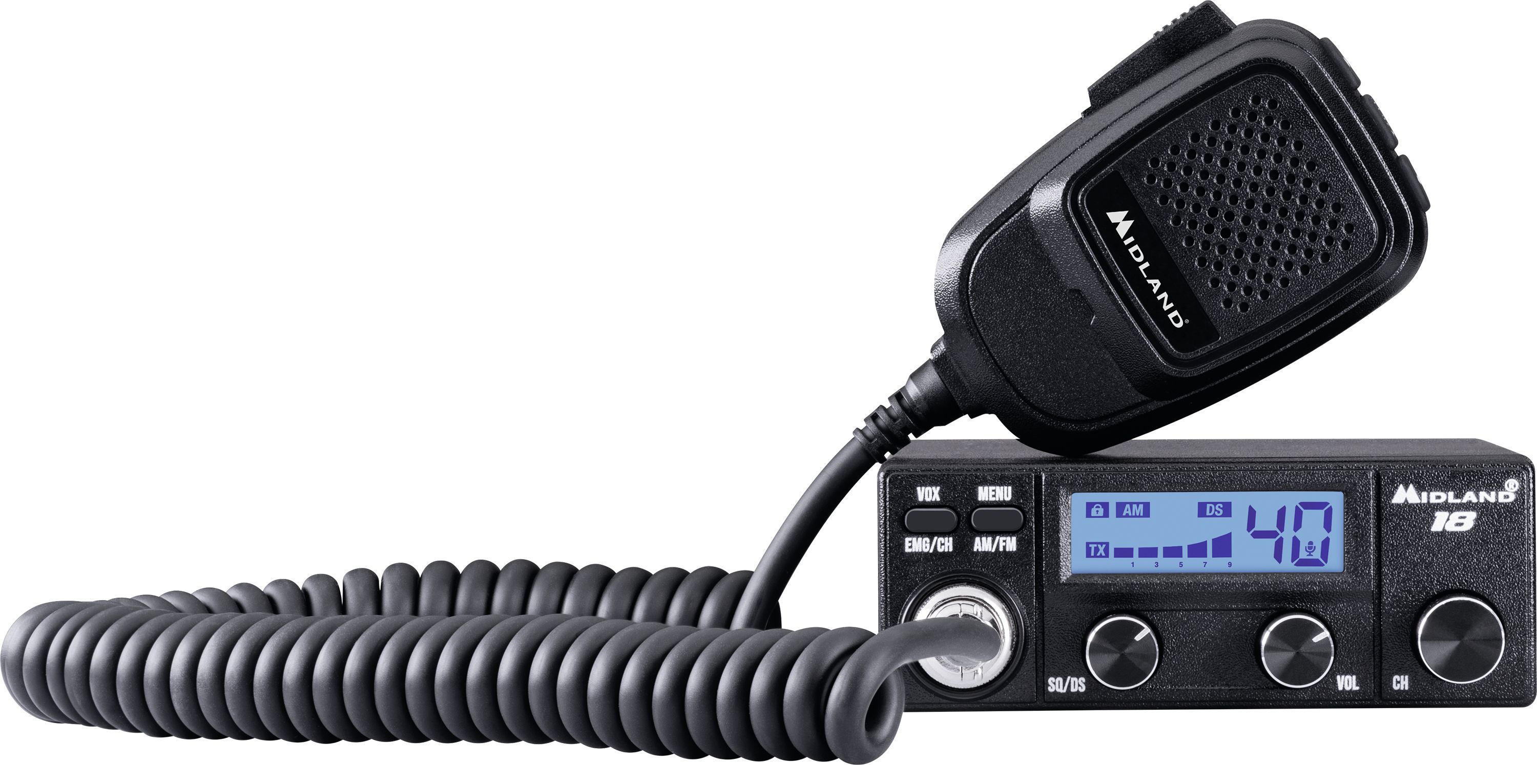 albrecht MIDLAND CB-Funkgerät "18", C1562