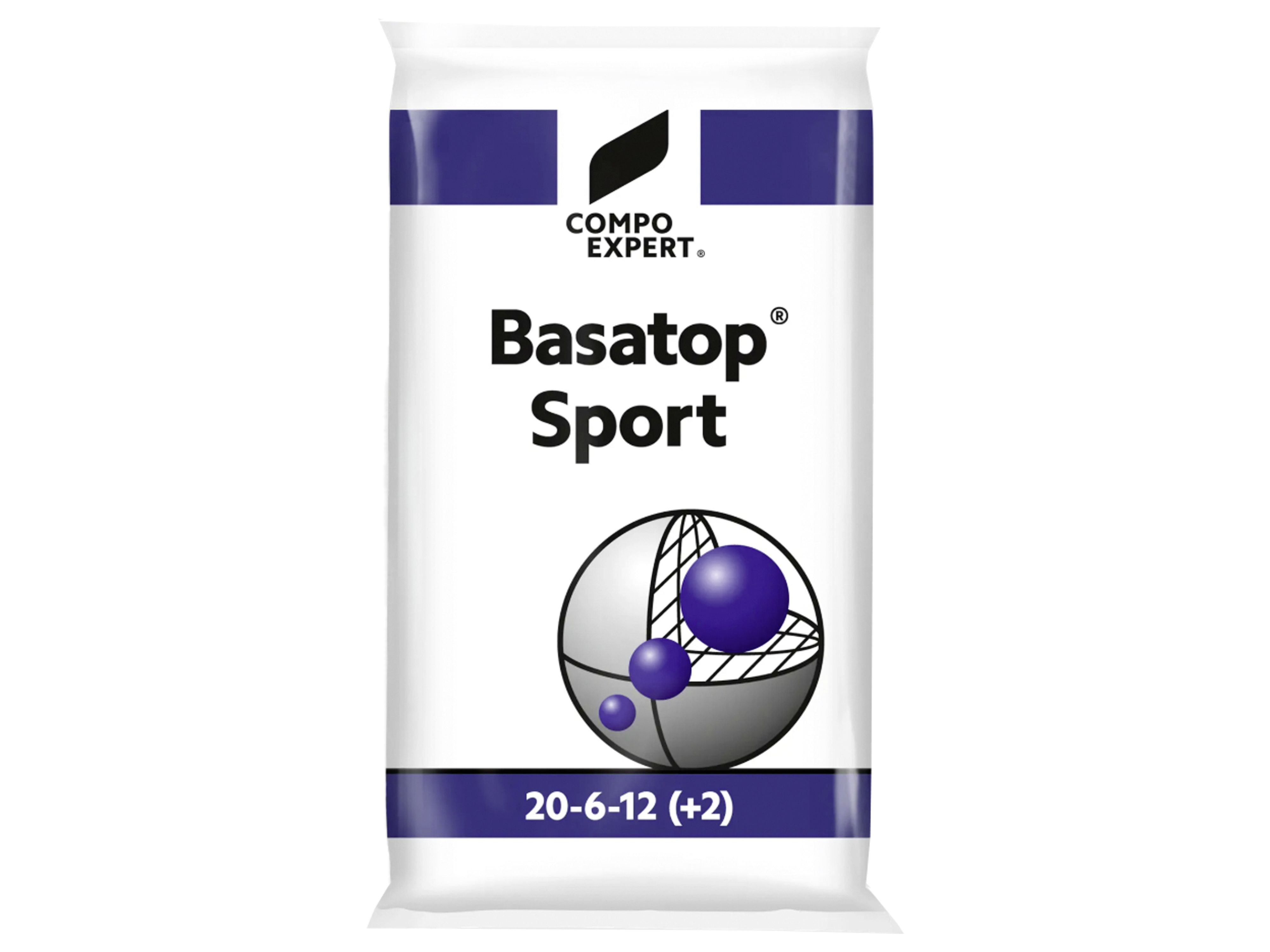 COMPO EXPERT Basatop Sport NPK-Dünger 20-6-12 (+2+7) 25 kg Sack Granulat