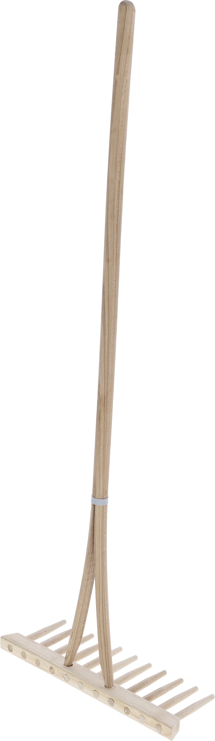 KERBL Kinderheurechen Holz 37 cm mit 11 Holzzähnen, 29215