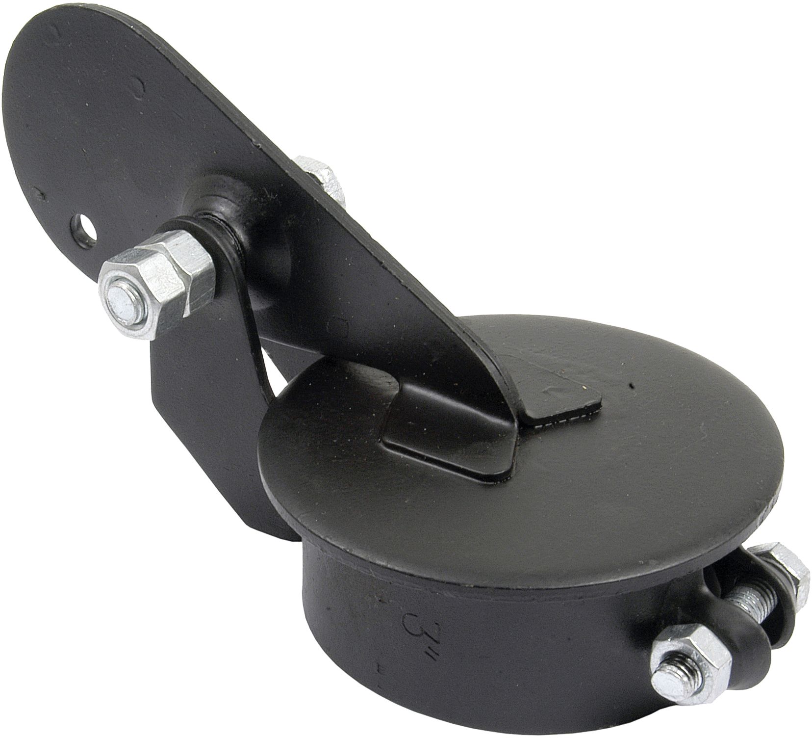 Auspuffklappe Ø innen 76 mm, schwer, für John Deere, Massey Ferguson, Valmet, Valtra, Zetor