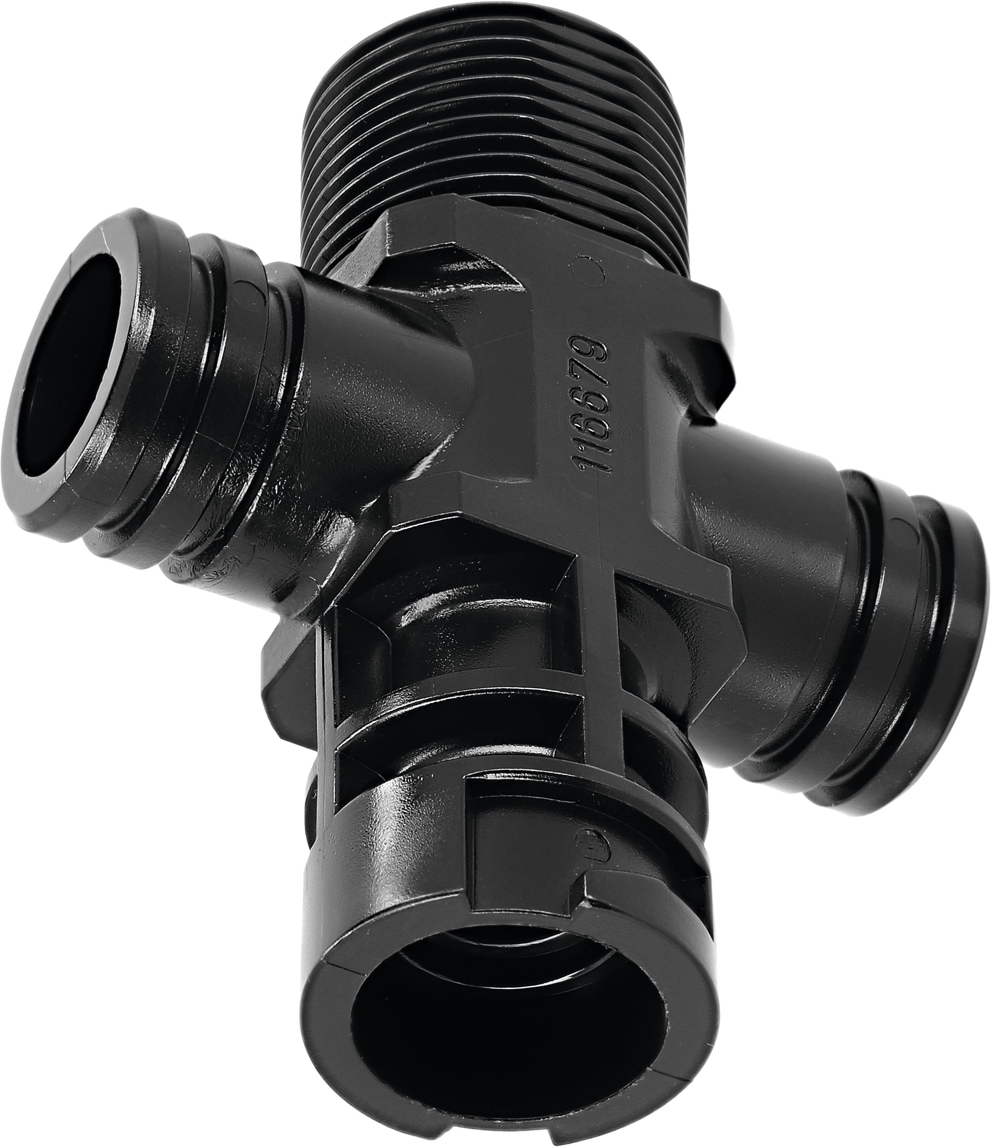 Holder Düsenträger 2 x Steckanschluss für Gehäuse 116679