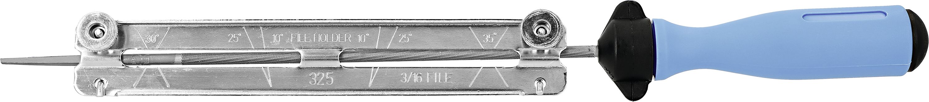 Viiala Feilenhalter "Combi" mit 4,8 mm Sägekettenfeile für .325" Sägekette