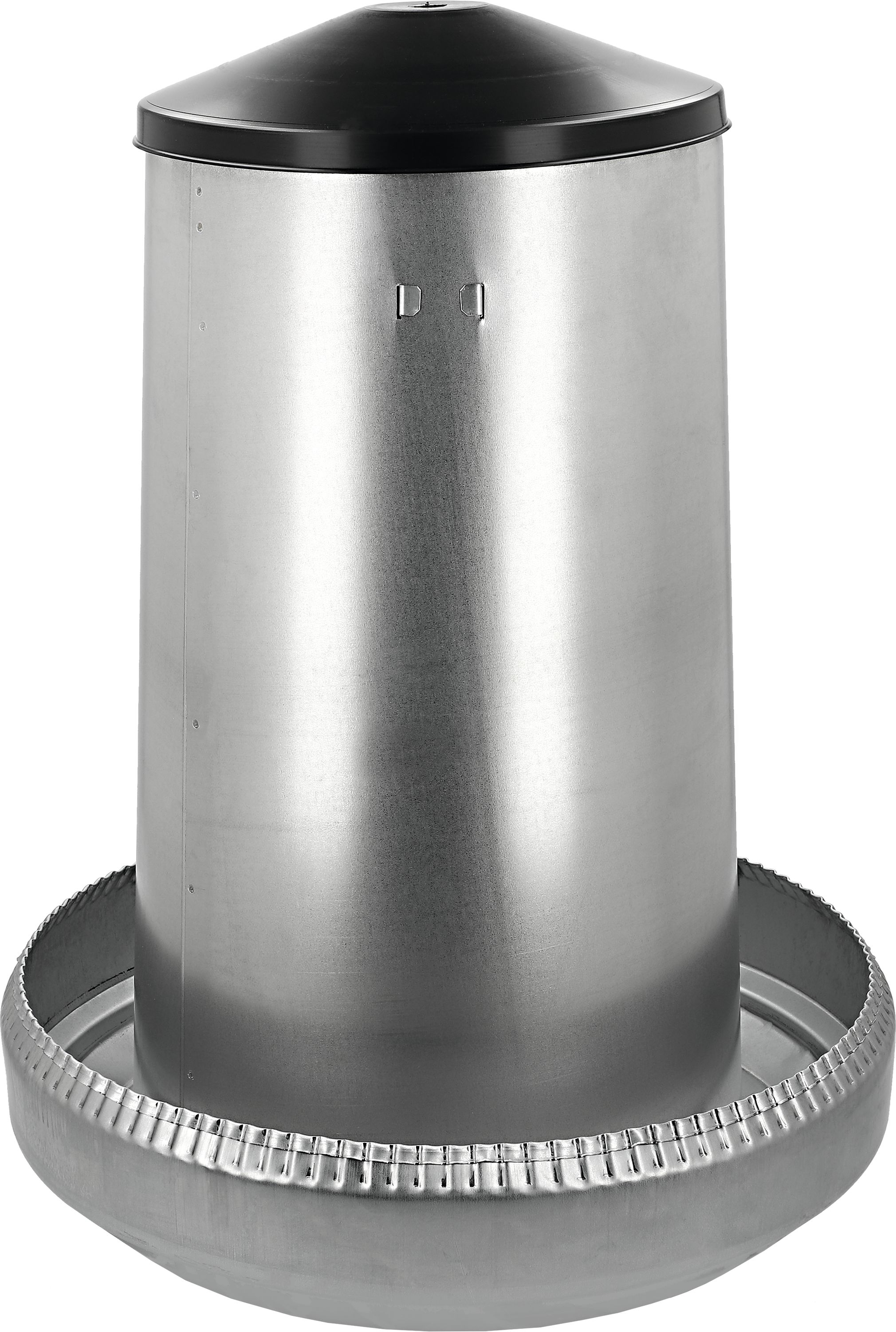 Futterautomat 40 kg Metall, für Hühner und Puten, 3279