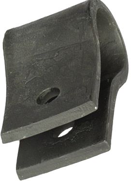Industriehof Halter 83 x 45 x 6 mm, Bohrung 11,5 mm für Spraglese-Mica, Thyregod Schlegelmesser, 63-THY-01