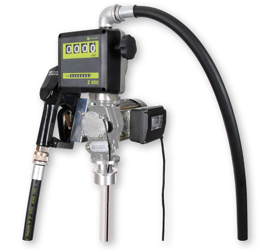 TECALEMIT TecPump 600 AC Z400 6m A2010, elektrisch betriebene, selbstansaugende Flügelzellenpumpe 105621600