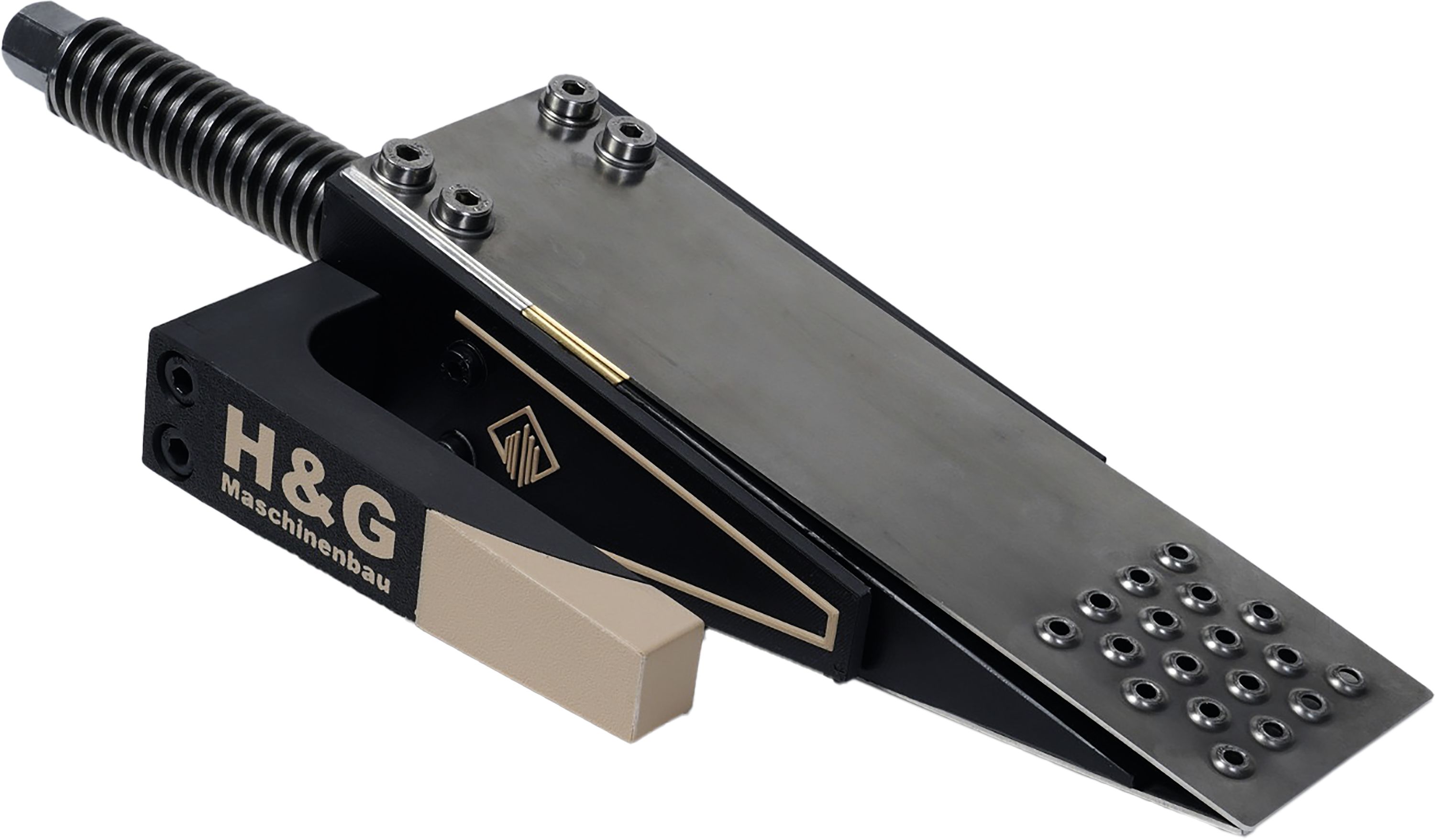 H&G MASCHINENBAU Fällkeil "X6030" 20 t, Hub 60 mm, mechanisch, schwarz, X6030