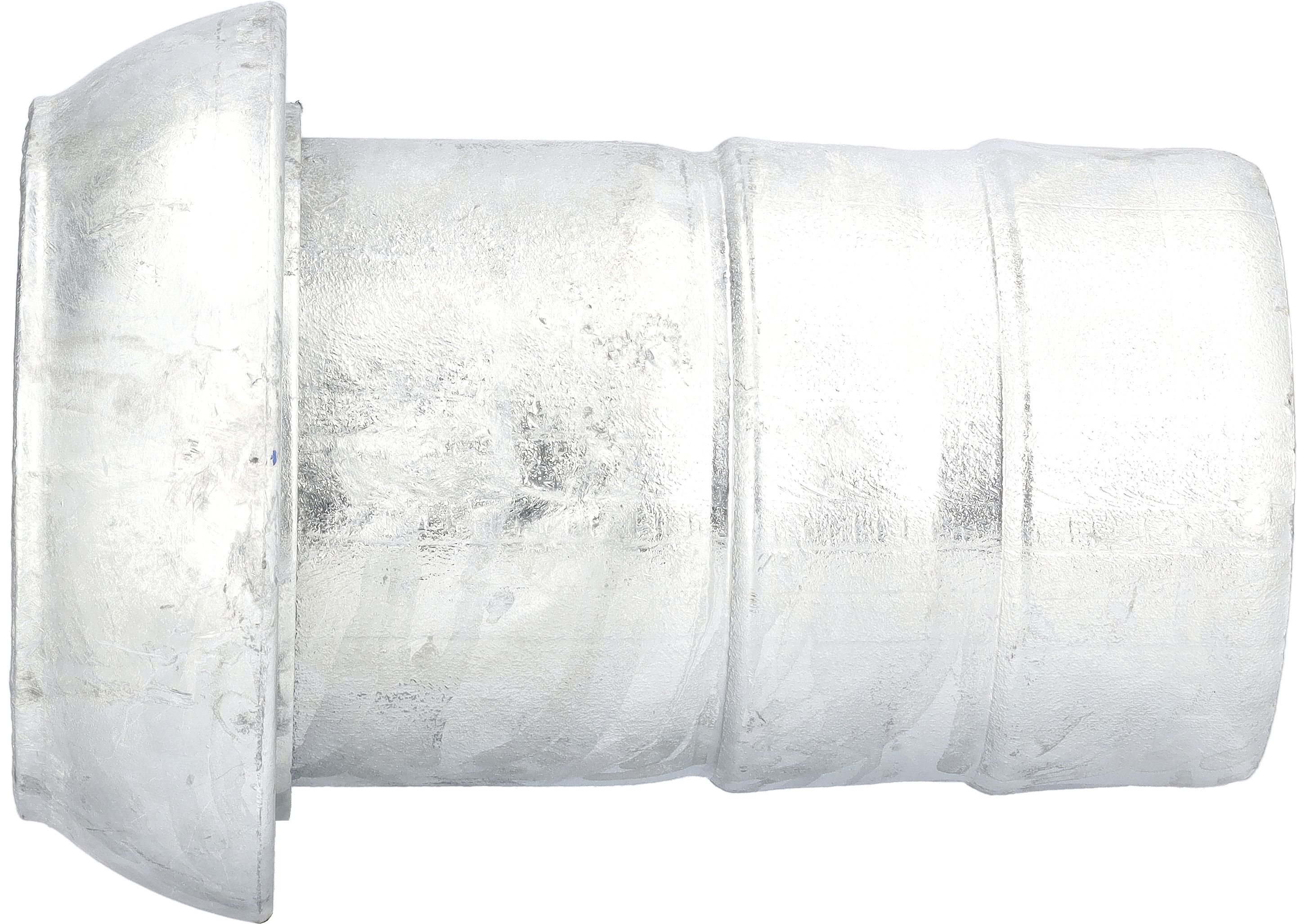 Perrot V-Teil "KVS-Si" NW 133 x 125 mm, mit gesickter Schlauchtülle, KF75880