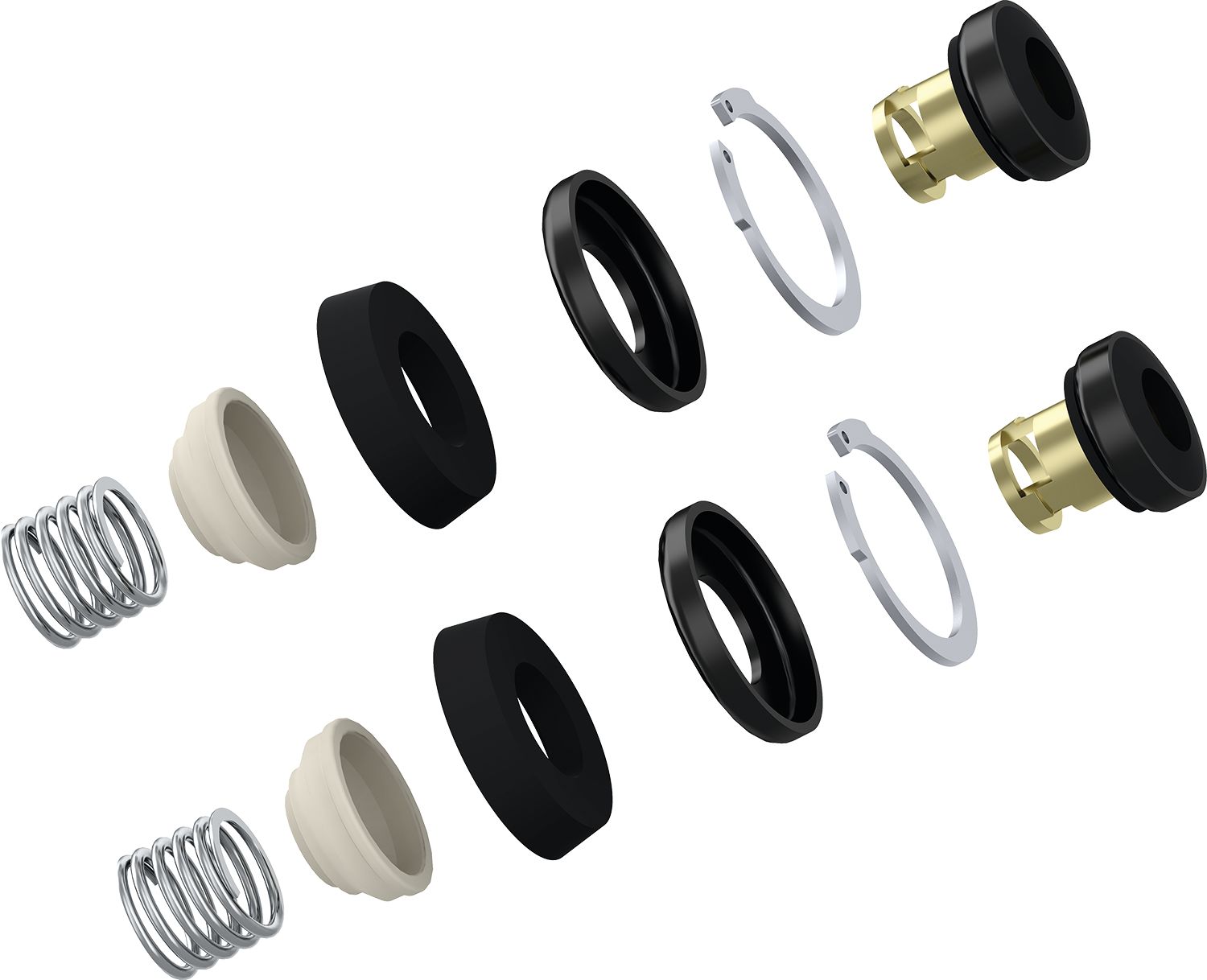 Wabco Reparatursatz für Schnellkupplung Duomatic, 452 80 003 2