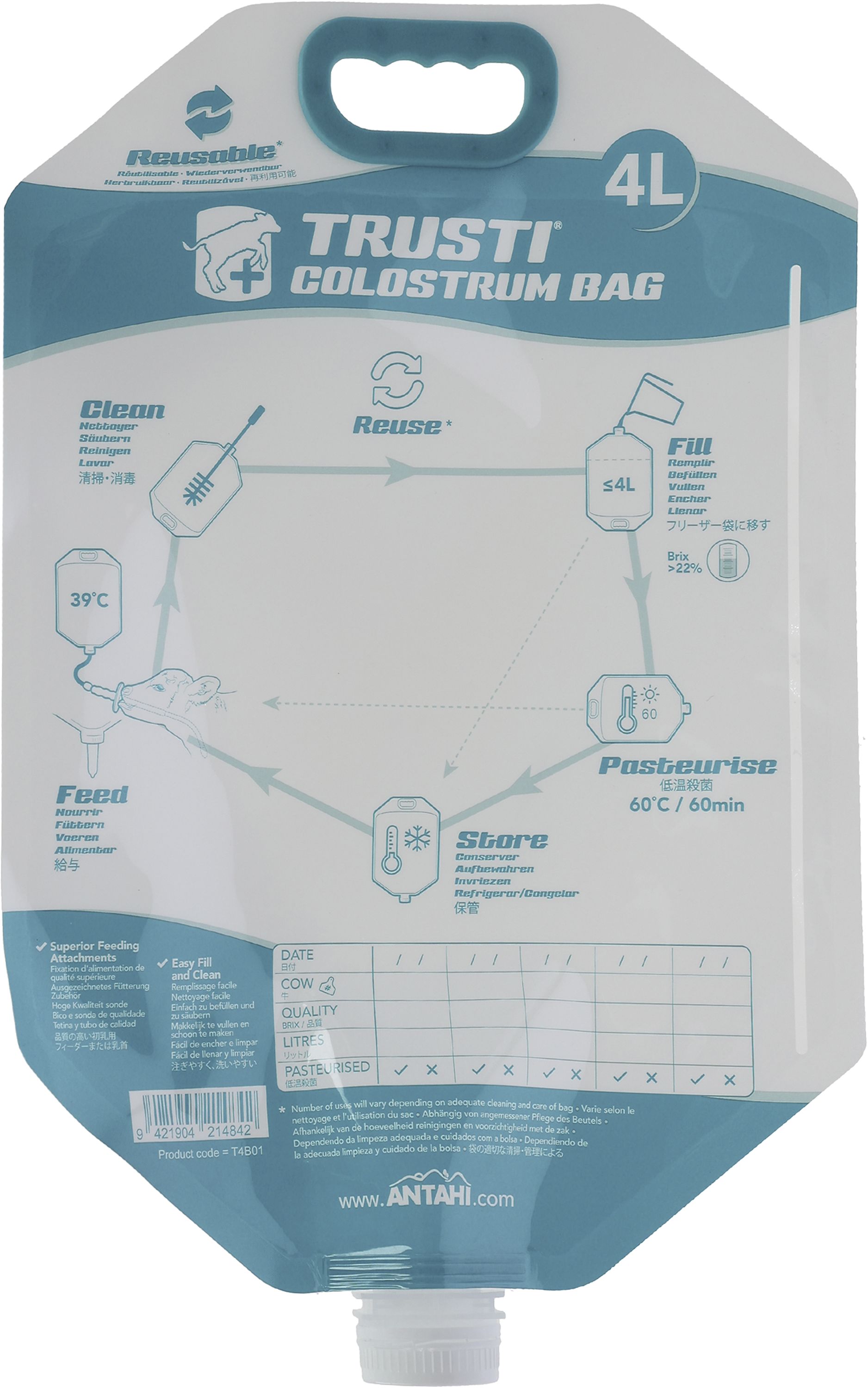 TRUSTI Ersatzbeutel "Colostrum Bags", 14770