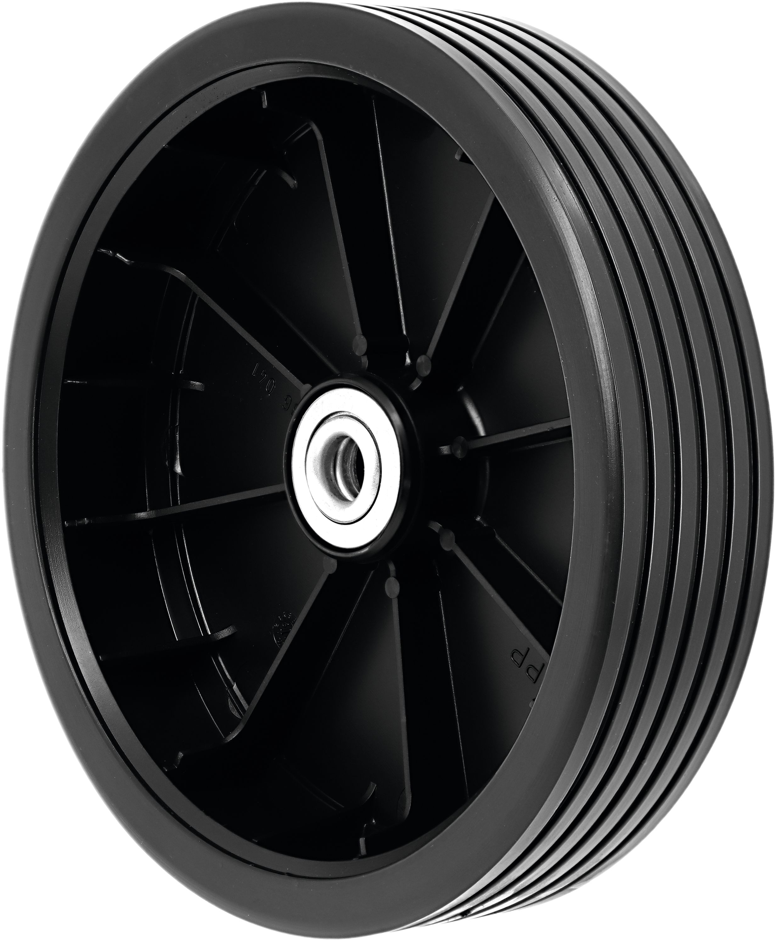 Wolf-Garten Ersatzrad 170 x 40 mm, Ø Achse 12 mm, Breite Nabe 31 mm, für Wolf Garten Rasenmäher, 4936041