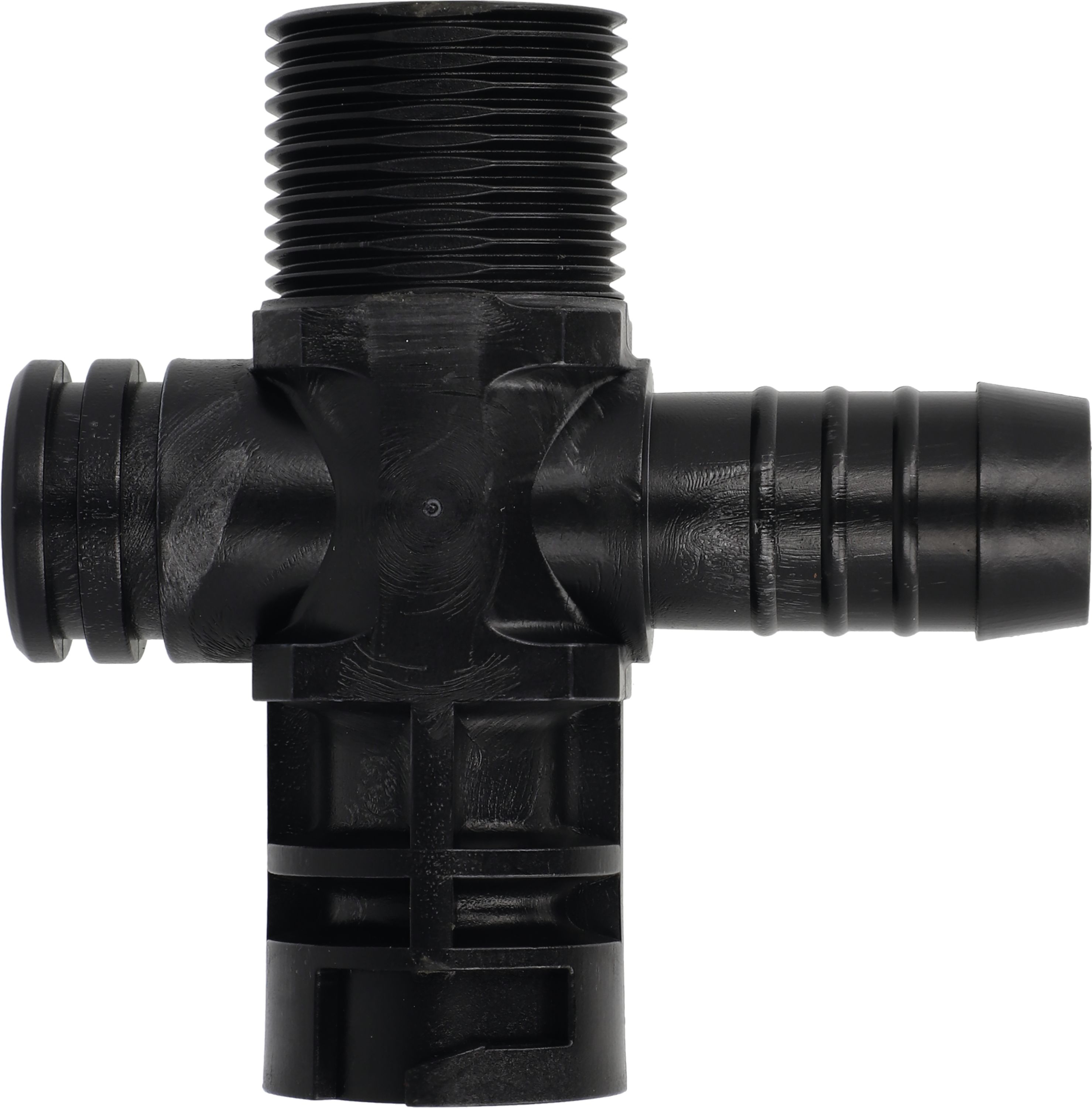 Düsenkörper, 1 x Steckanschluss; 1 x Tülle, für Feldspritzleitung Holder