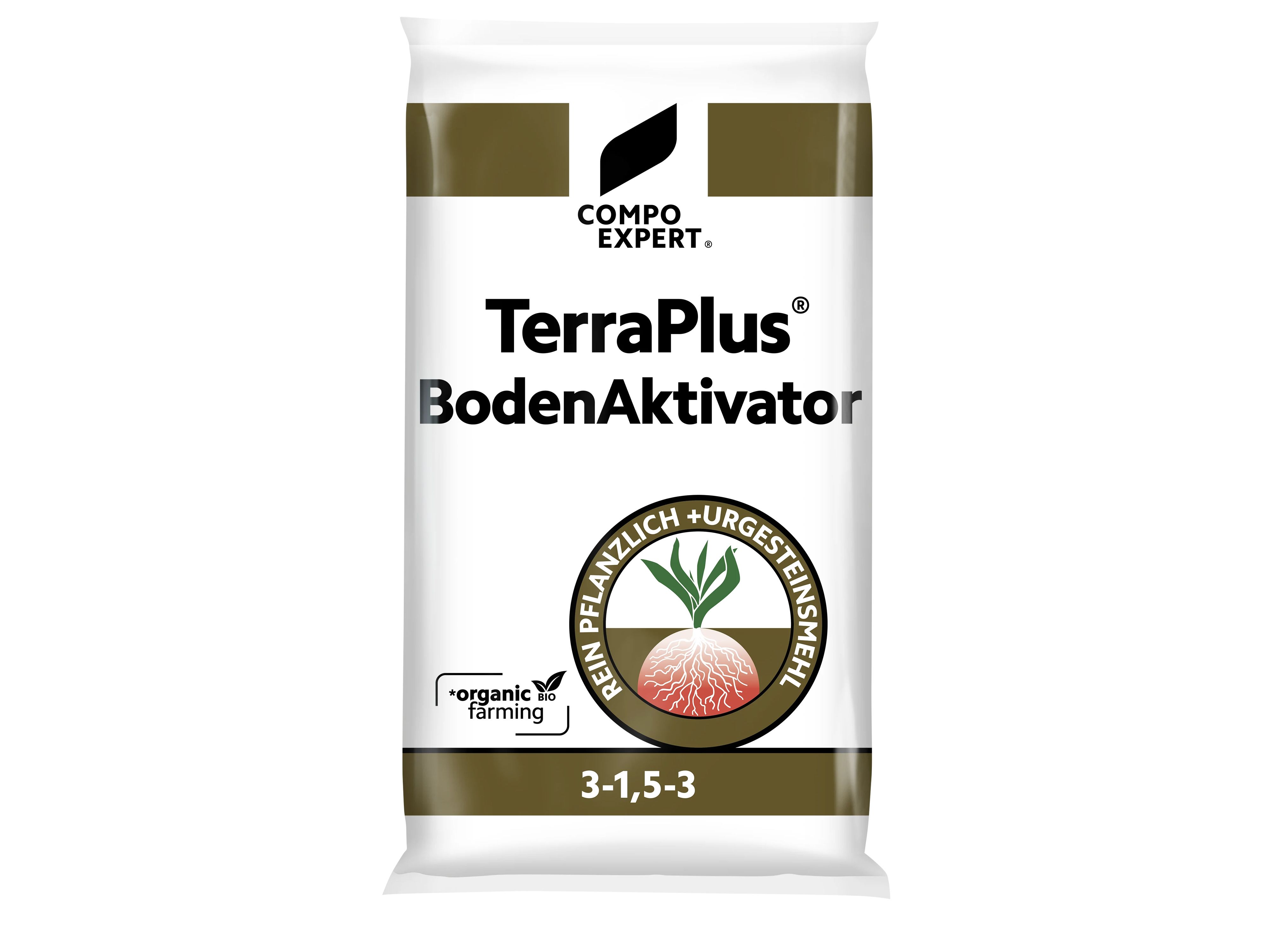 COMPO EXPERT TerraPlus BodenAktivator 3-1,5-3(+2+4) 20 kg Sack Granulat