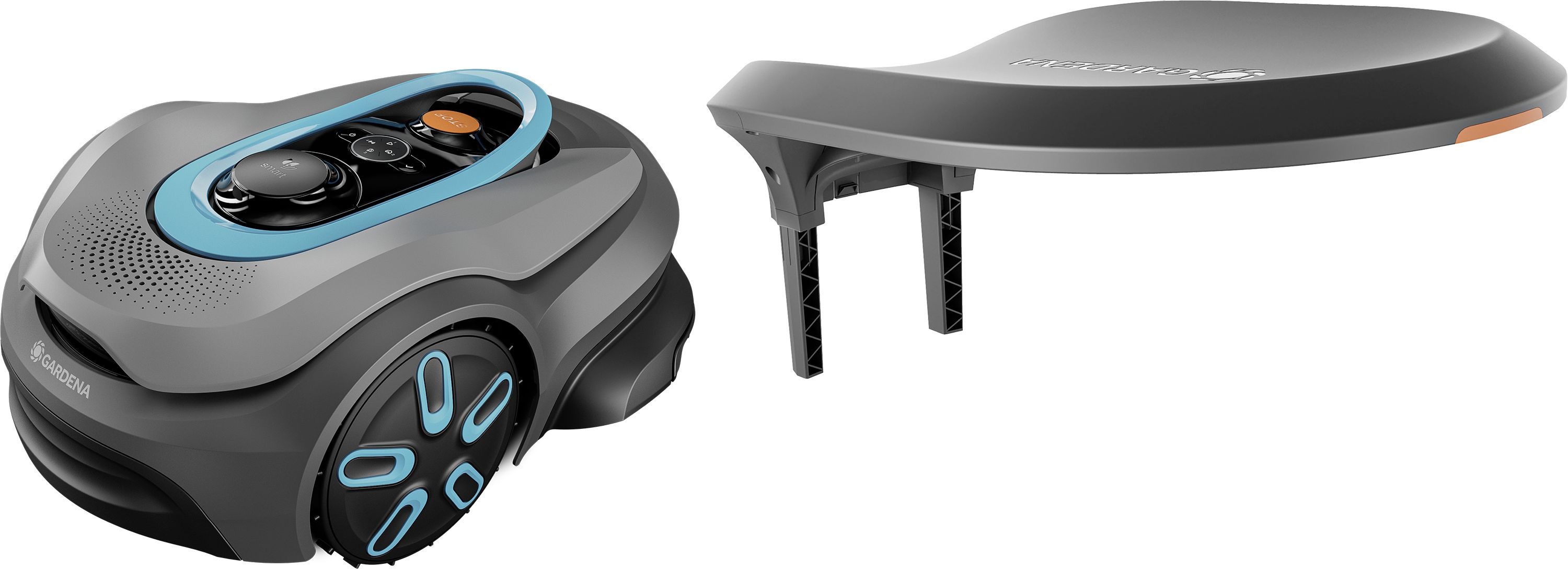 GARDENA Mähroboter "smart SILENO sense" für Rasenflächen bis 400 m², 19941-20