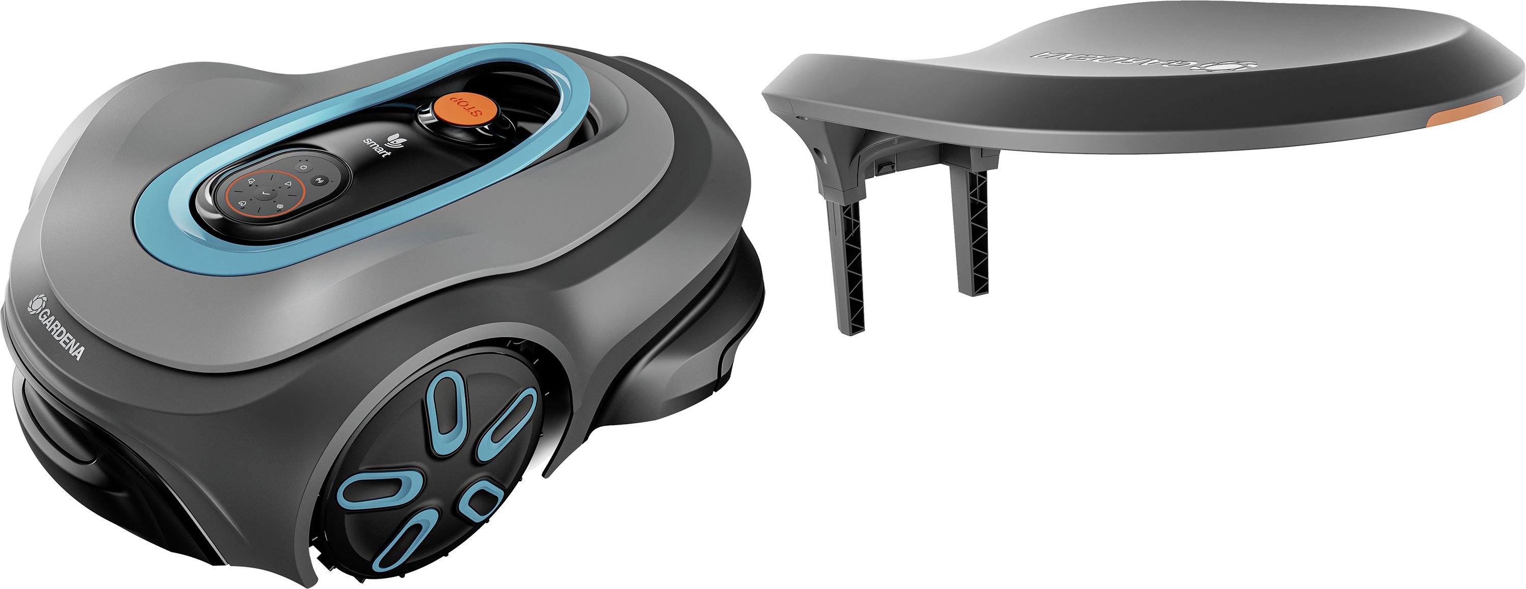 GARDENA Mähroboter "smart SILENO max" für Rasenflächen bis 800 m², ohne Akku-Trimmer, 19901-20