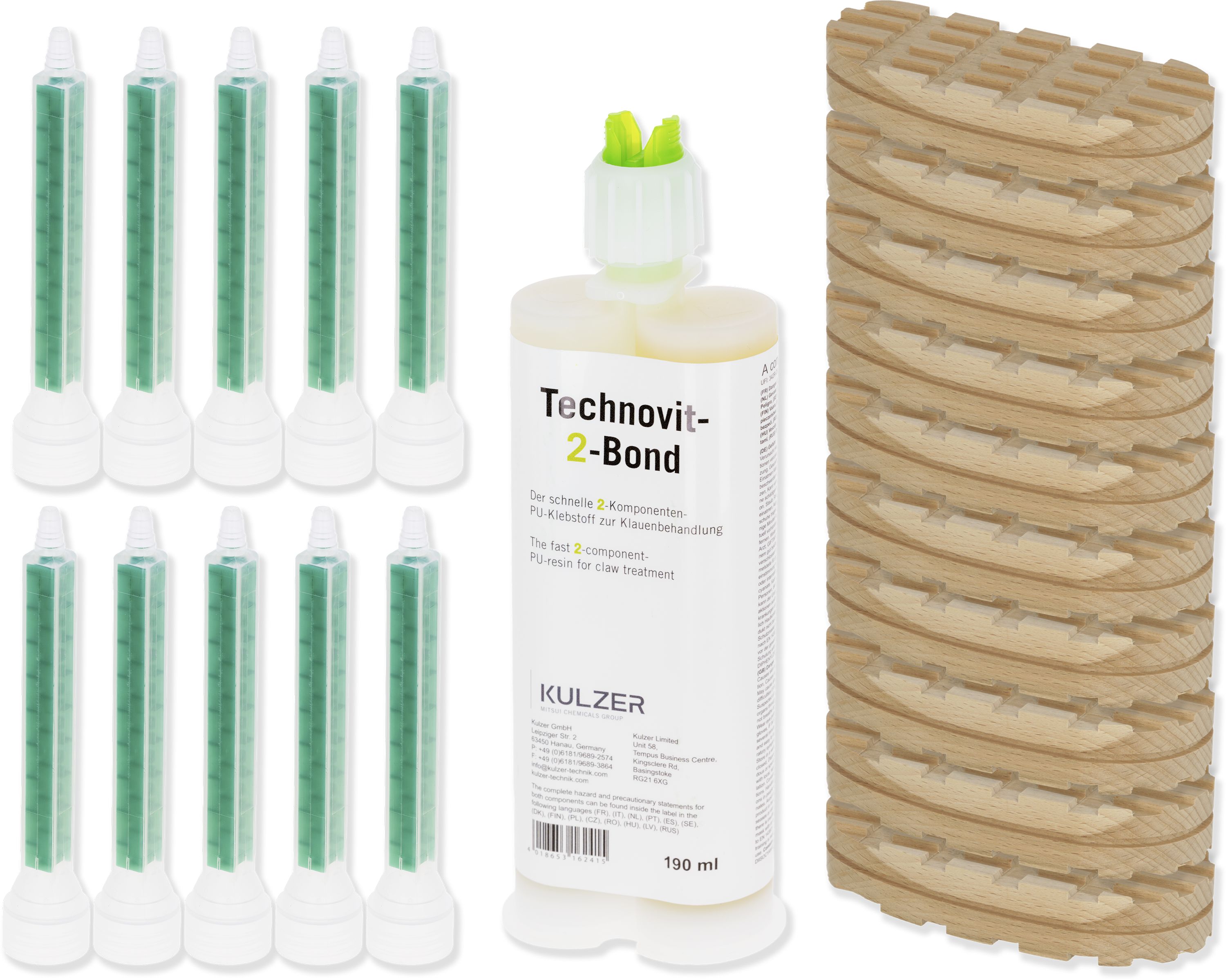 Technovit Klauenpflegeset "Technovit-2-Bond" 190 ml, ohne Dosierpistole, 162332