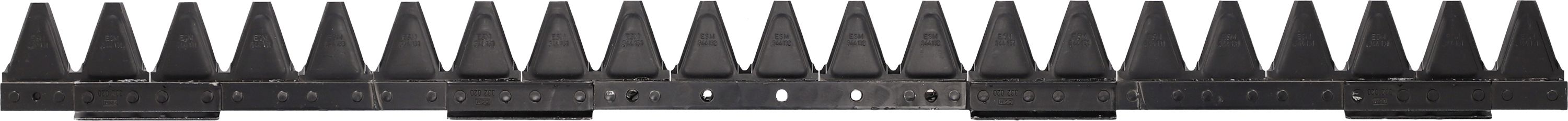 ESM Mähmesser 107 cm, mit Verstärkung, für Universal-S-Klappbalken Balkenmäher Eurosystems, Tielbürger, Viking, 249 1140