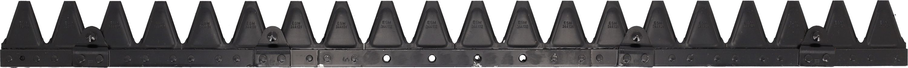 ESM Mähmesser 102 cm, mit Verstärkung, für Schwinghebelbalken Balkenmäher Agria, Echo, Eumot, 249 0960