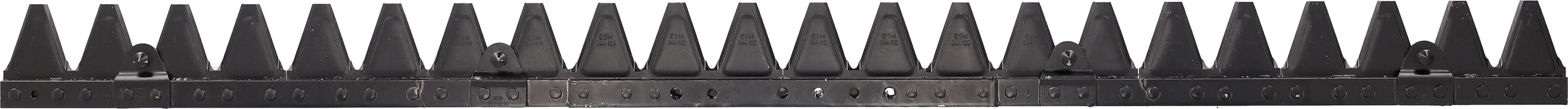 ESM Mähmesser 112 cm, mit Verstärkung, für Schwinghebelbalken Balkenmäher Bucher, Tielbürger, 249 0910