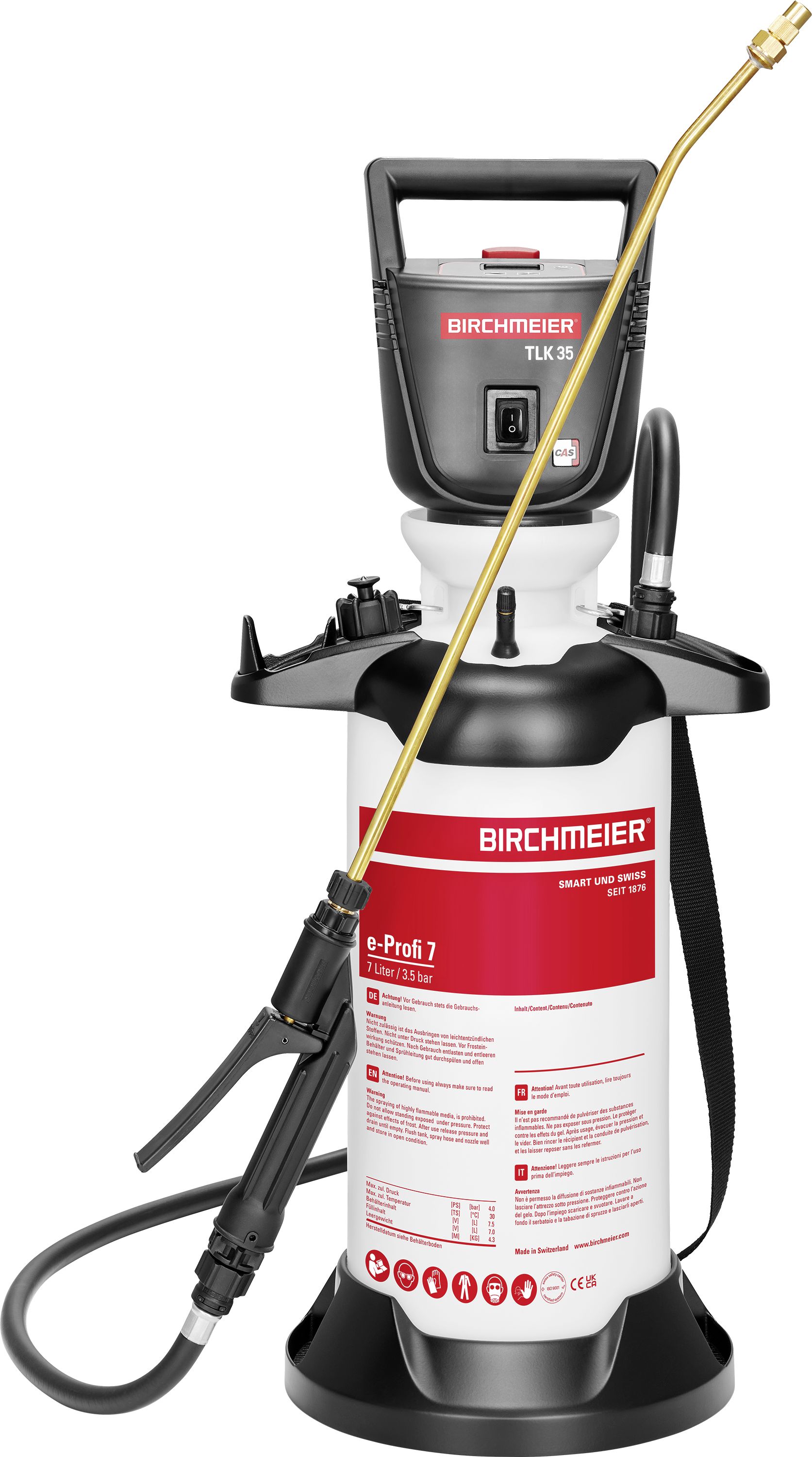 Birchmeier Akku-Handspritze "e-Profi 7", ohne Akku/Ladegerät, 12194501