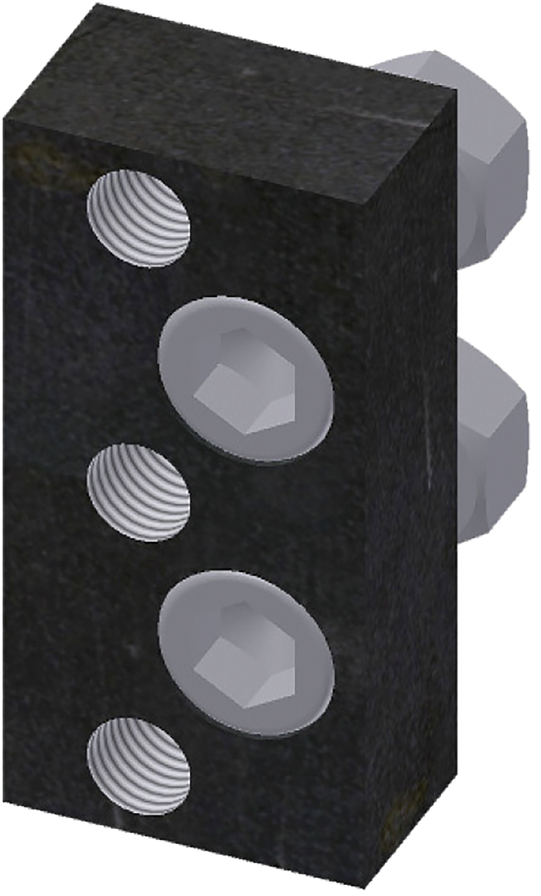 Walterscheid Adapter "ZWL303M" 125 x 60 x 35 mm, M 20 IG, für Zwangslenkung Easy Fit Steering System, 8004977