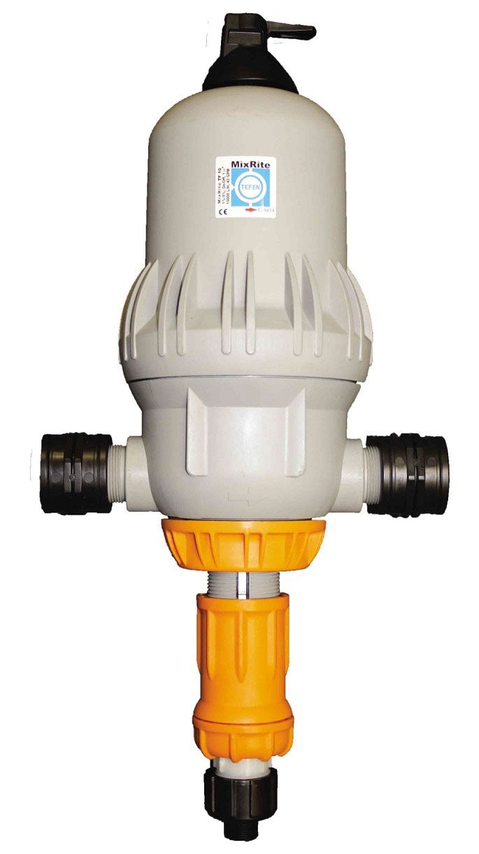 MixRite Dosierpumpe "TF10-005", 1 1/2" AG, 1,0 – 5,0 %, 500 – 10.000 l/h, für Gartenbau, Landwirtschaft, Tierzucht, 76420-000375