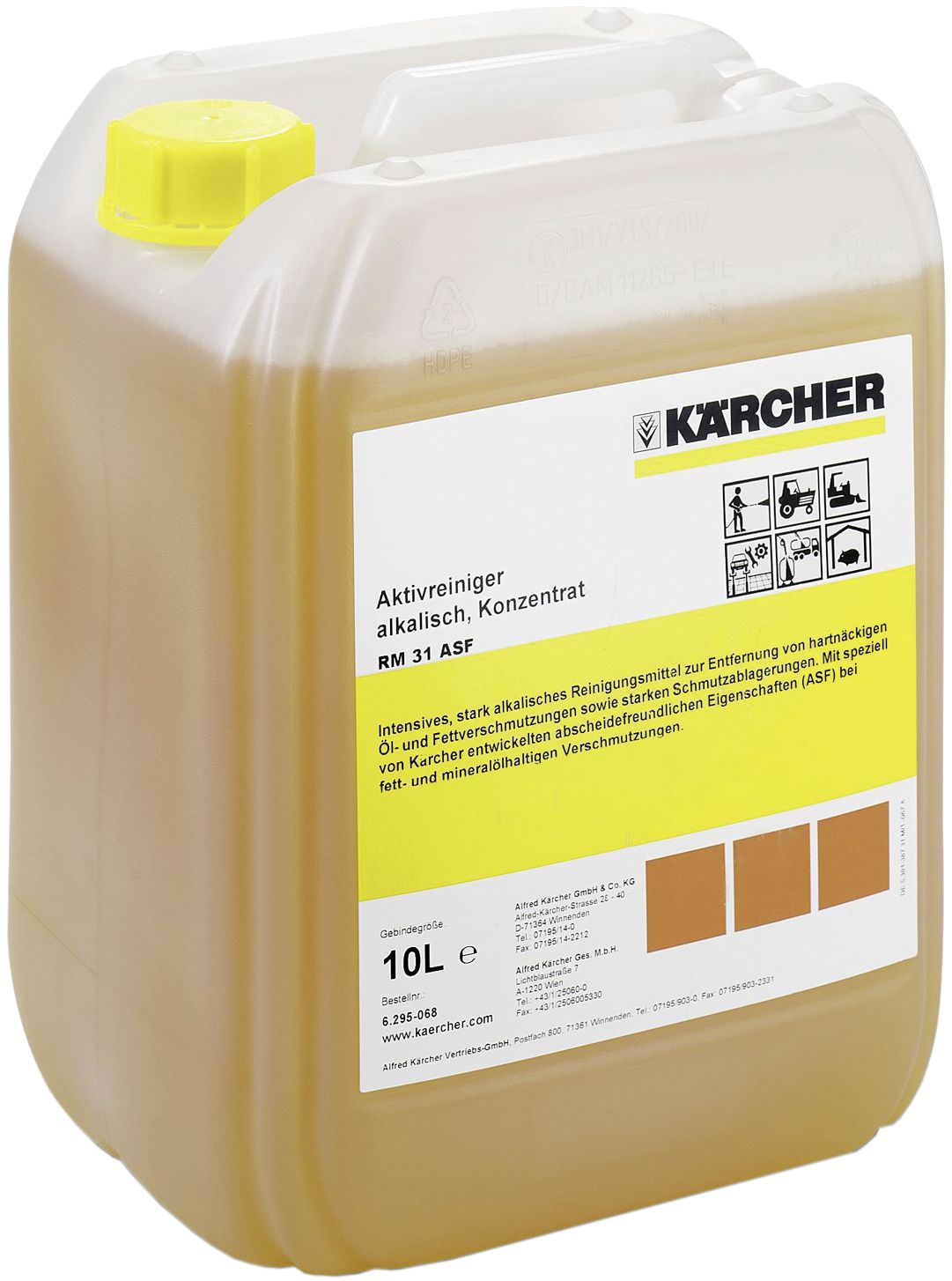 Kärcher Öl- und Fettlöser "Extra RM 31 ASF", 20 l, 6.295-069.0