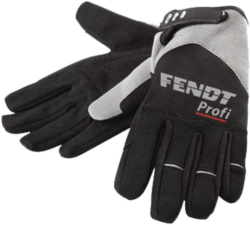 Fendt Handschuhe Kinder "Profi" Gr. 2, grau; schwarz, von SEIZ, X991005580000