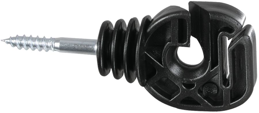 Patura Seil- und Breitbandisolator mit Holzgewinde, 127325