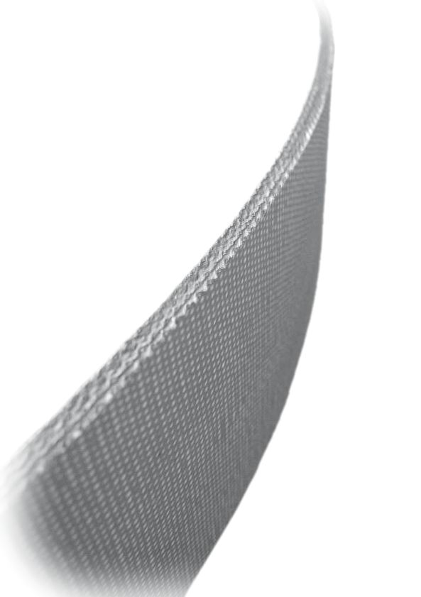 Flachriemen 100 mm, Meterware, Gummi (4 Lagen Baumwollgewebe)