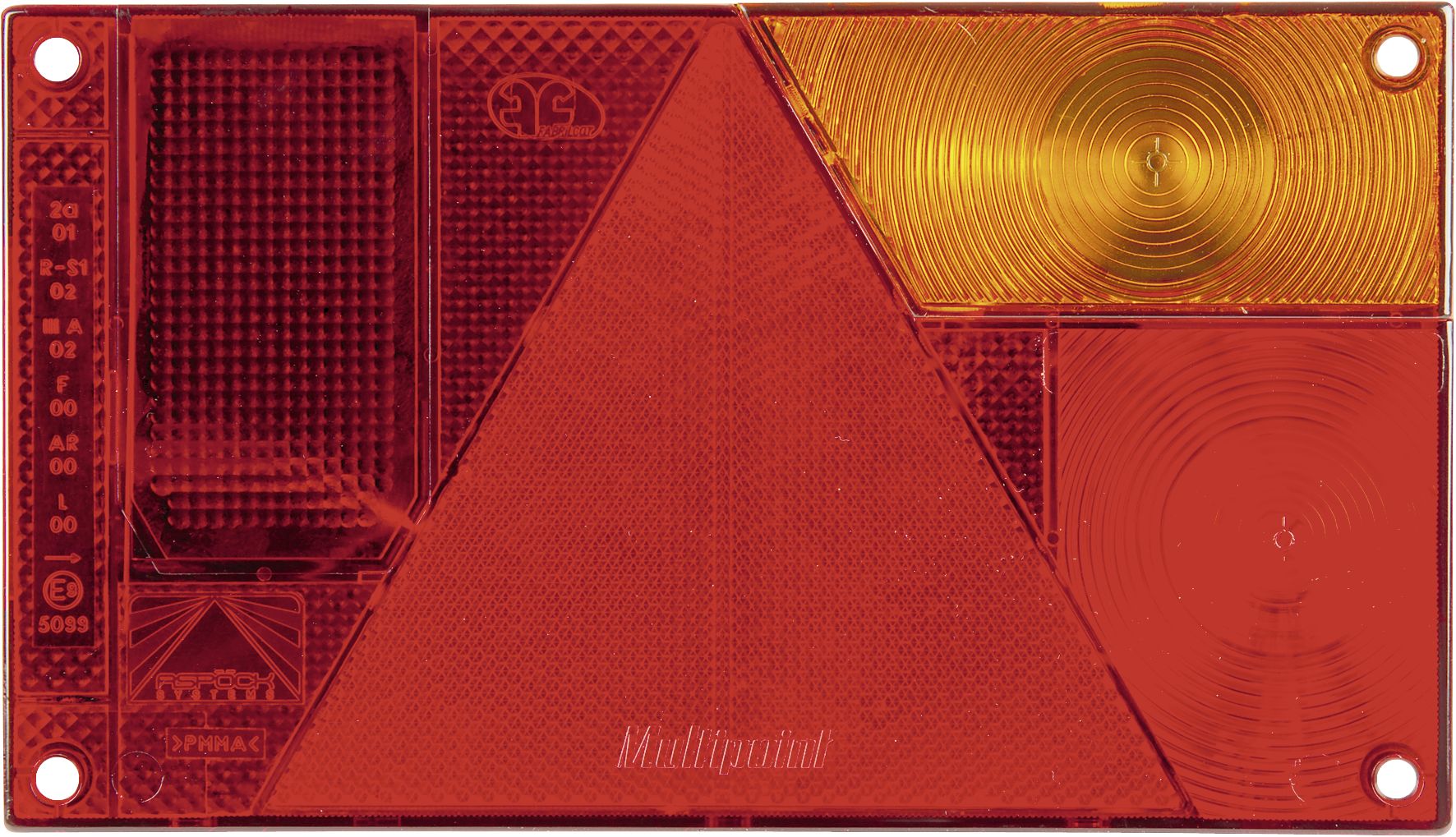 Herth + Buss Lichtscheibe rechts, ohne Nebelschlusslicht, für Heckleuchte Multipoint I, 83 832 184