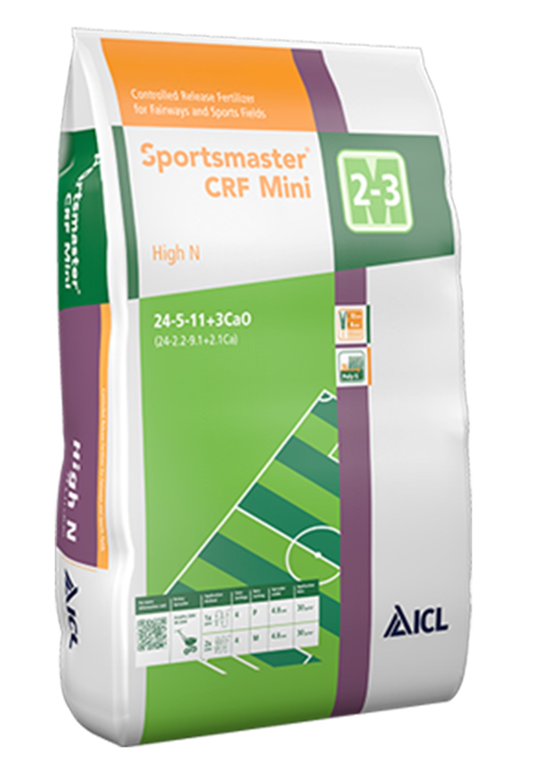 ICL Sportsmaster CRF Mini High N 25 kg Sack Granulat
