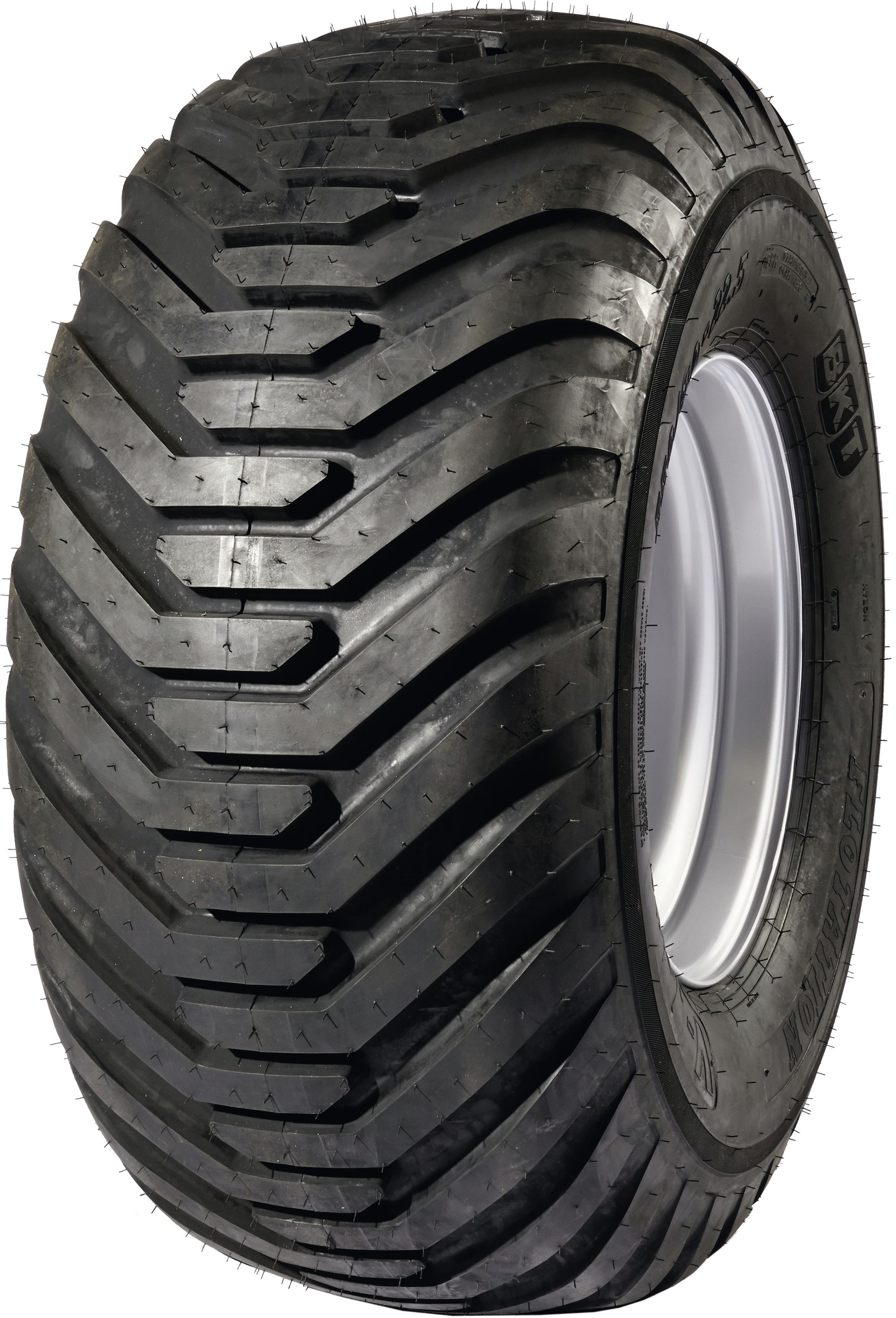 Komplettrad 500/45 - 22.5 16 PR TL BKT Flotation 558 16.00 x 22.5 10/281/335 ET -85