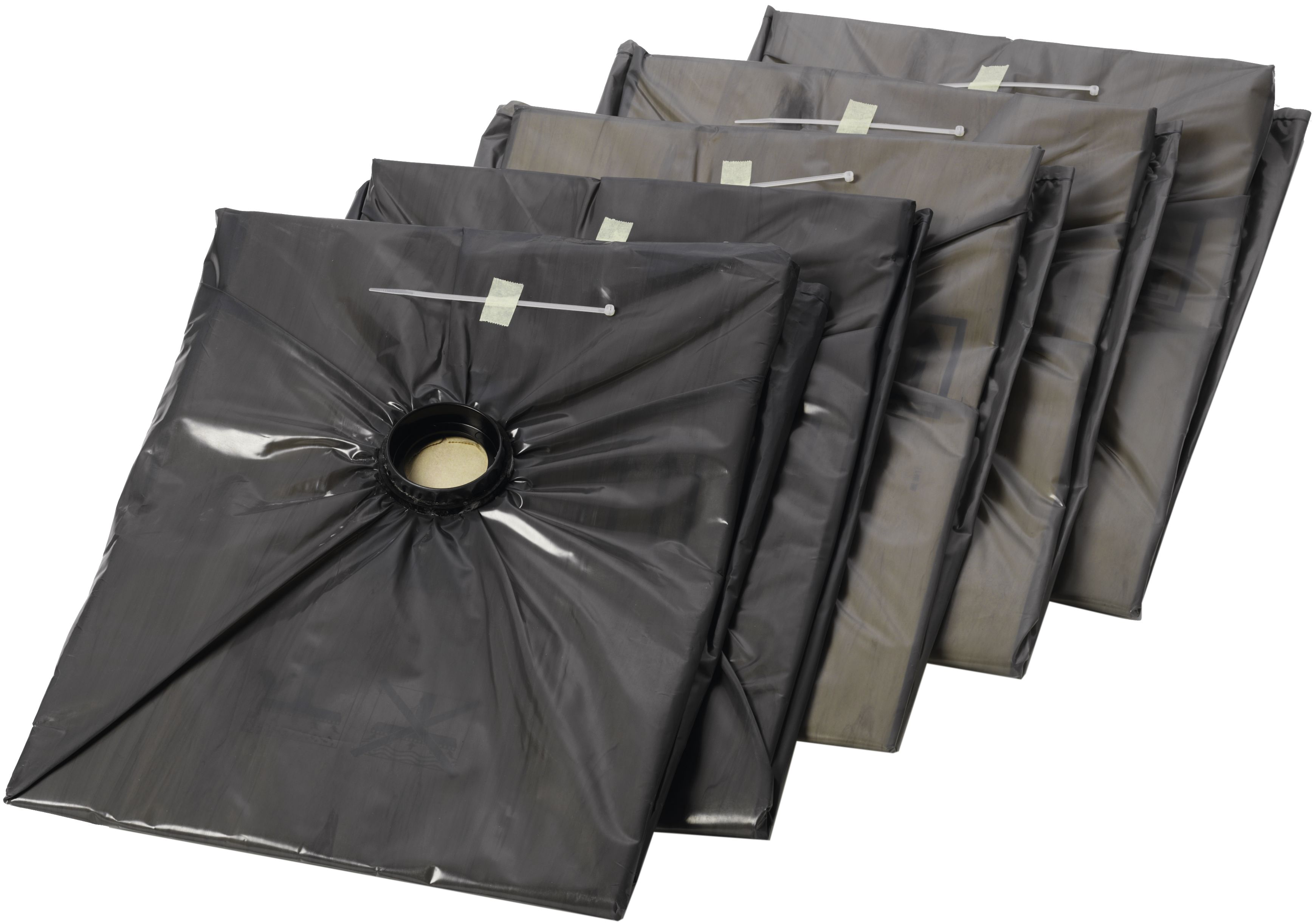 Nilfisk Filtertüte 5 St. Papier, 2-lagig, Foliensack, Verschlussdeckel, für Sauger Attix 30, Staubklasse M, 107400233